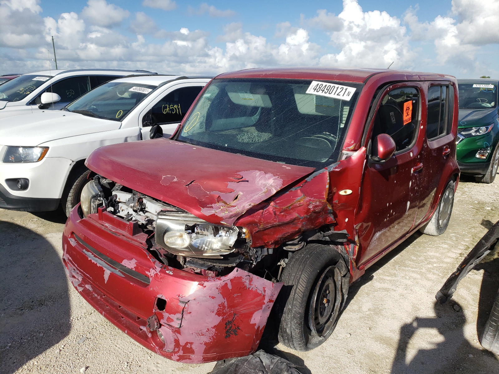 Photo 2 from auction – 2010 NISSAN CUBE BASE with VIN JN8AZ2KR2AT166249