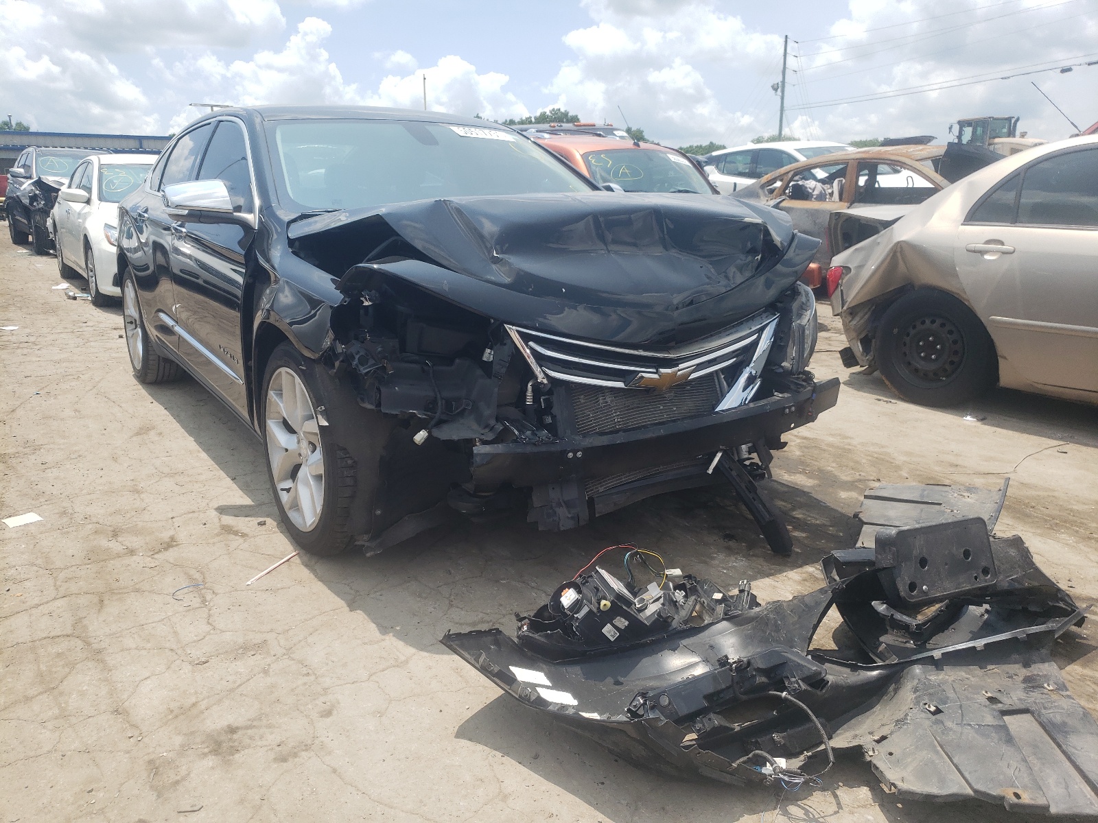 CHEVROLET IMPALA PRE 2018 with VIN 2G1125S33J9113279 - Photo from auction