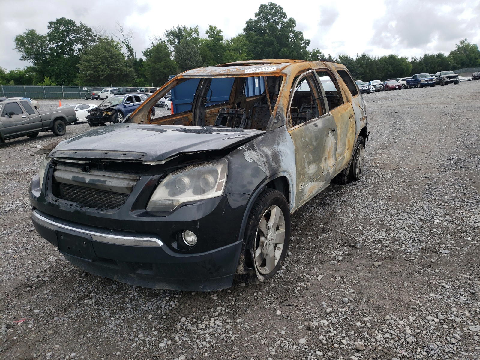 Photo 2 from auction – 2008 GMC ACADIA SLT with VIN 1GKEV33748J227719