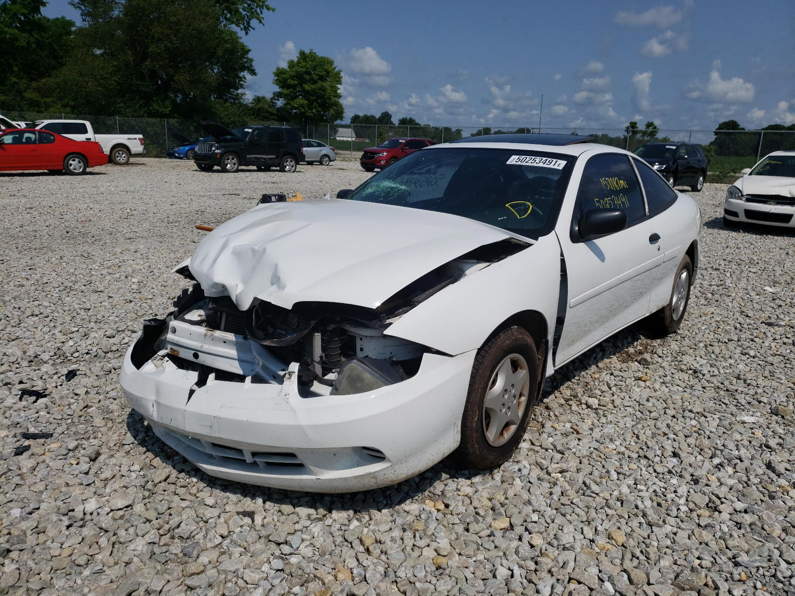 Photo 2 from auction – 2002 CHEVROLET CAVALIER with VIN 1G1JC12F037181852