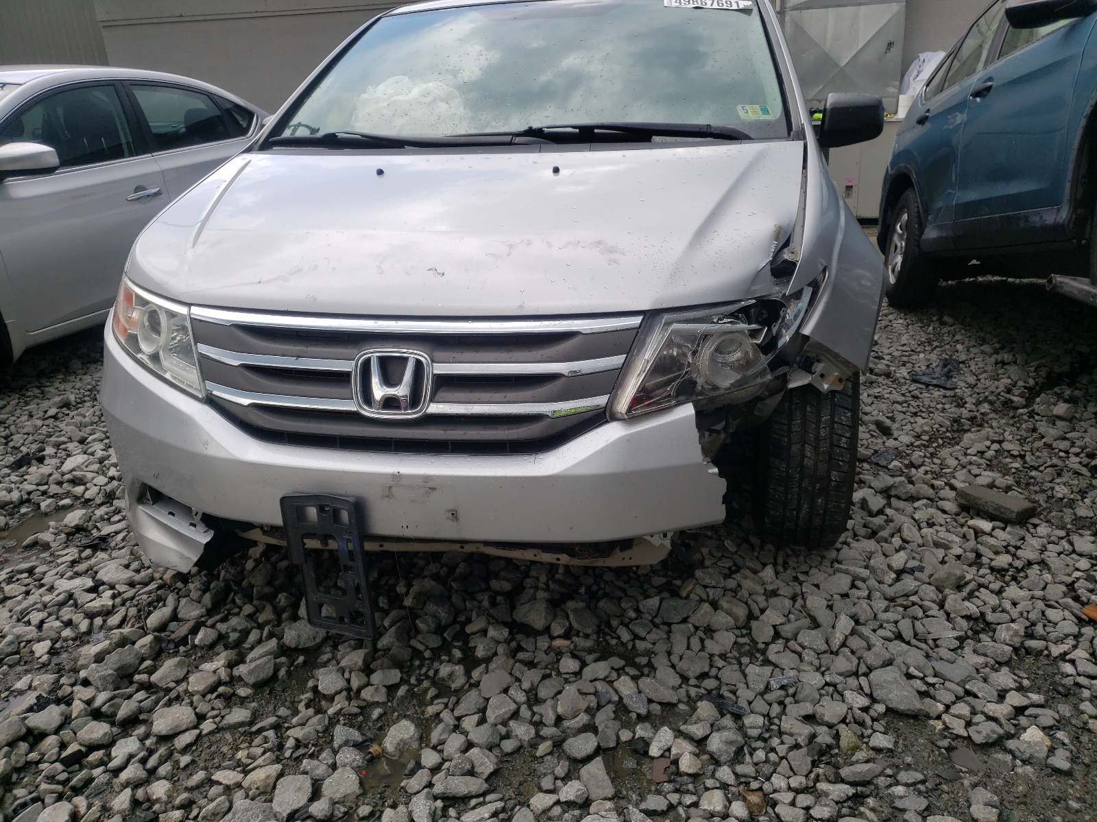 Photo 9 from auction – 2012 HONDA ODYSSEY LX with VIN 5FNRL5H2XCB080558