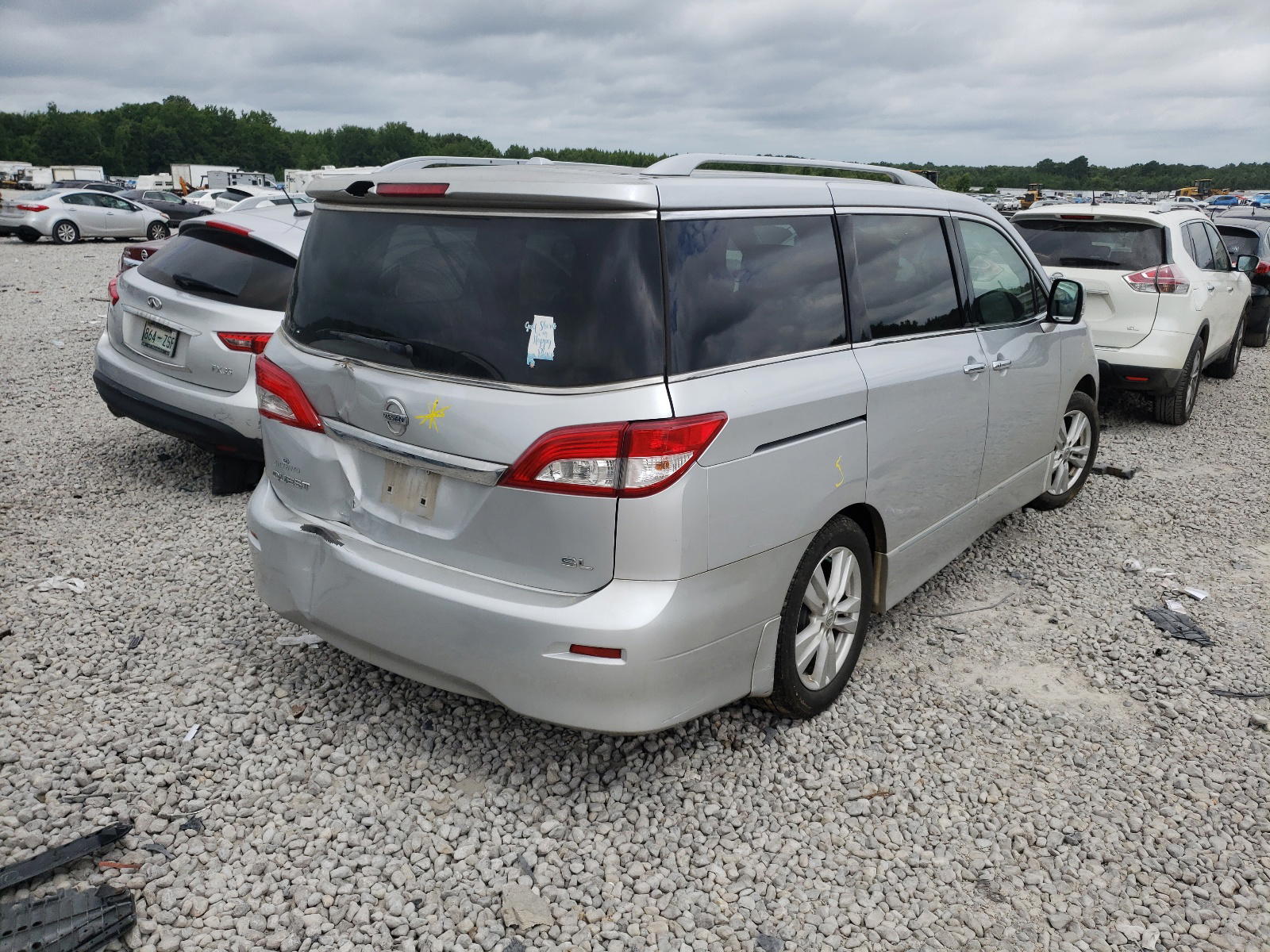 Photo 4 from auction – 2012 NISSAN QUEST S with VIN JN8AE2KP9C9033935