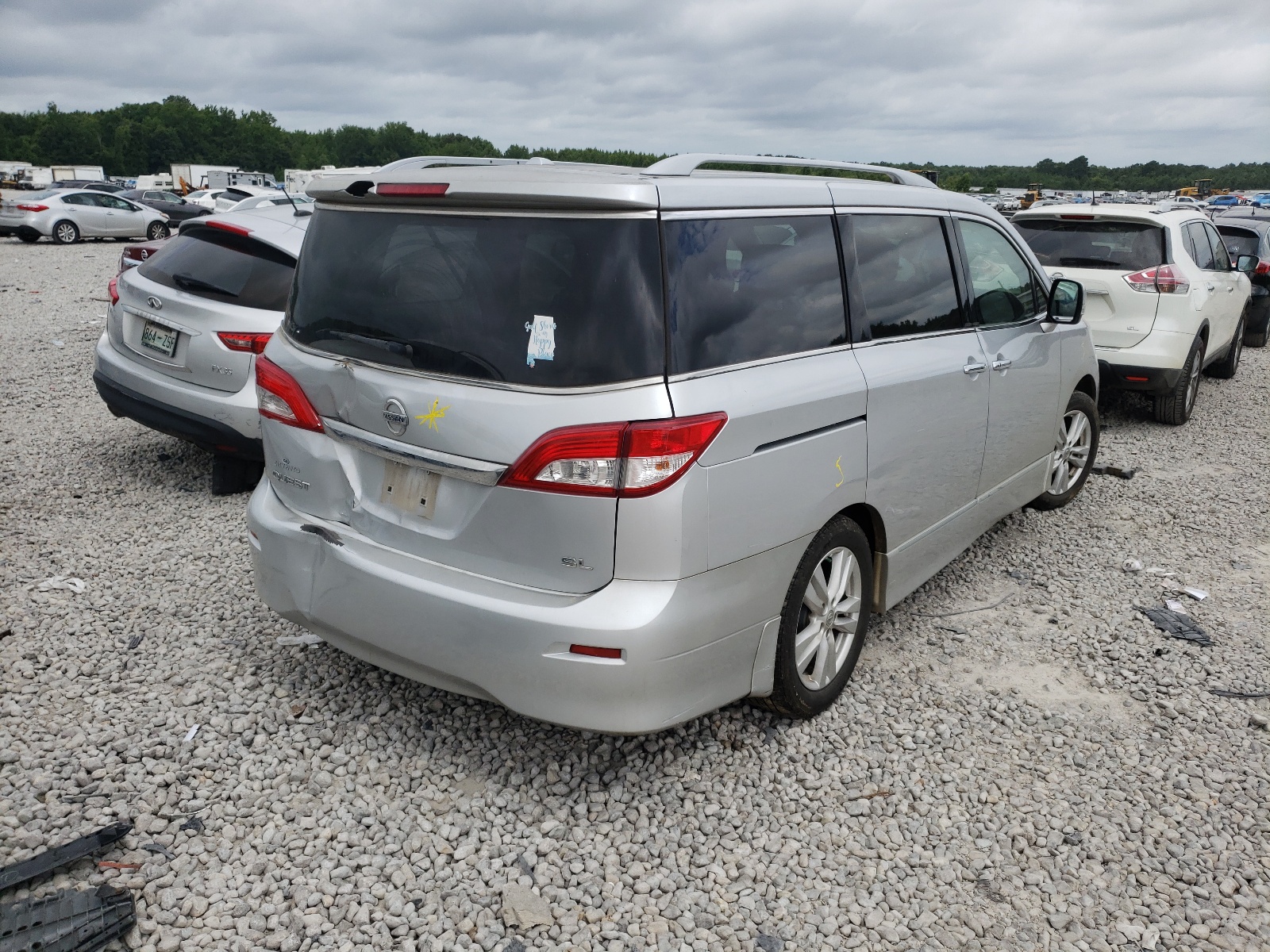 Zdjęcie 4 z aukcji – 2012 NISSAN QUEST S z VIN JN8AE2KP9C9033935