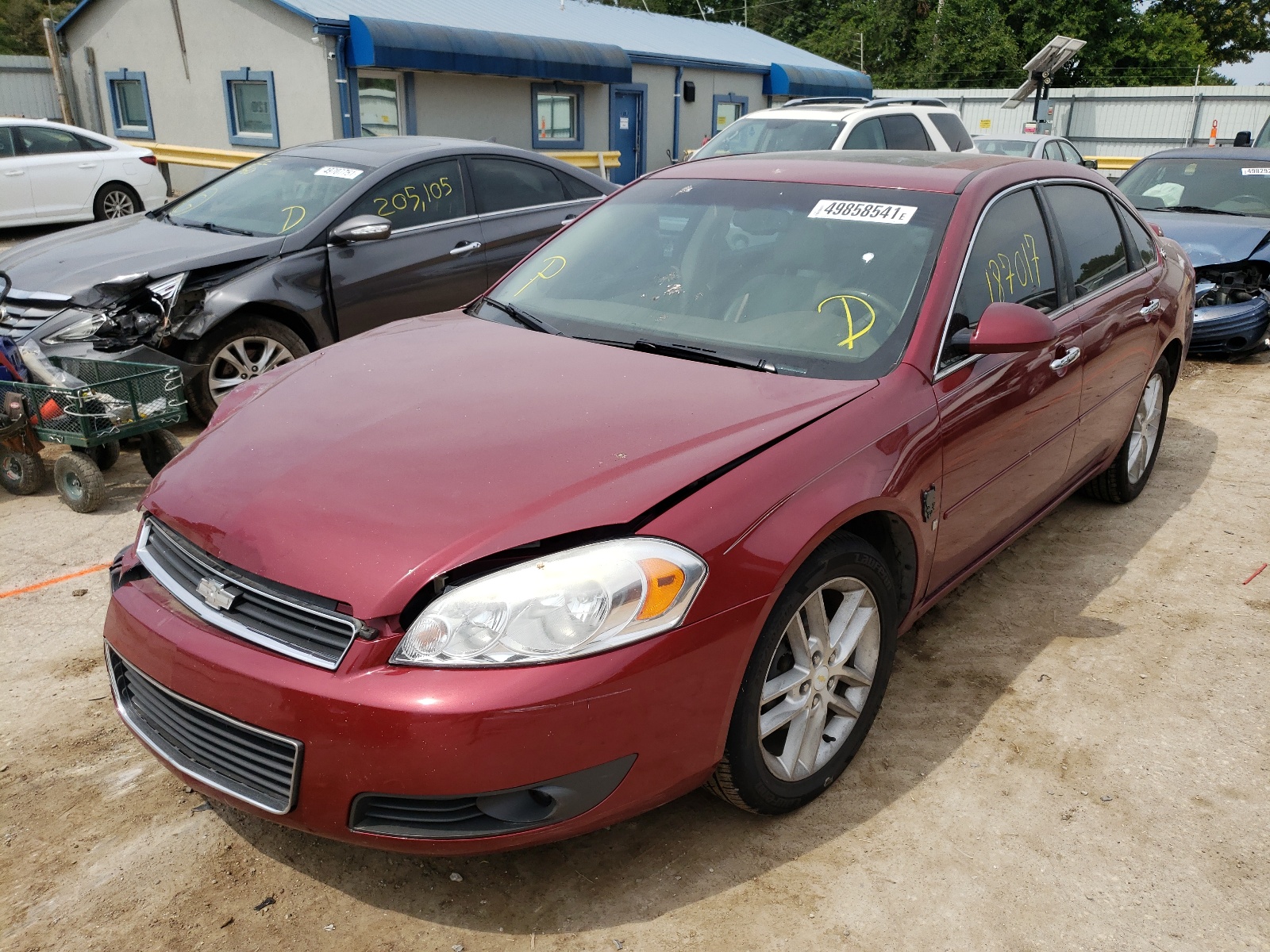 Photo 2 from auction – 2008 CHEVROLET IMPALA LTZ with VIN 2G1WU583889203268