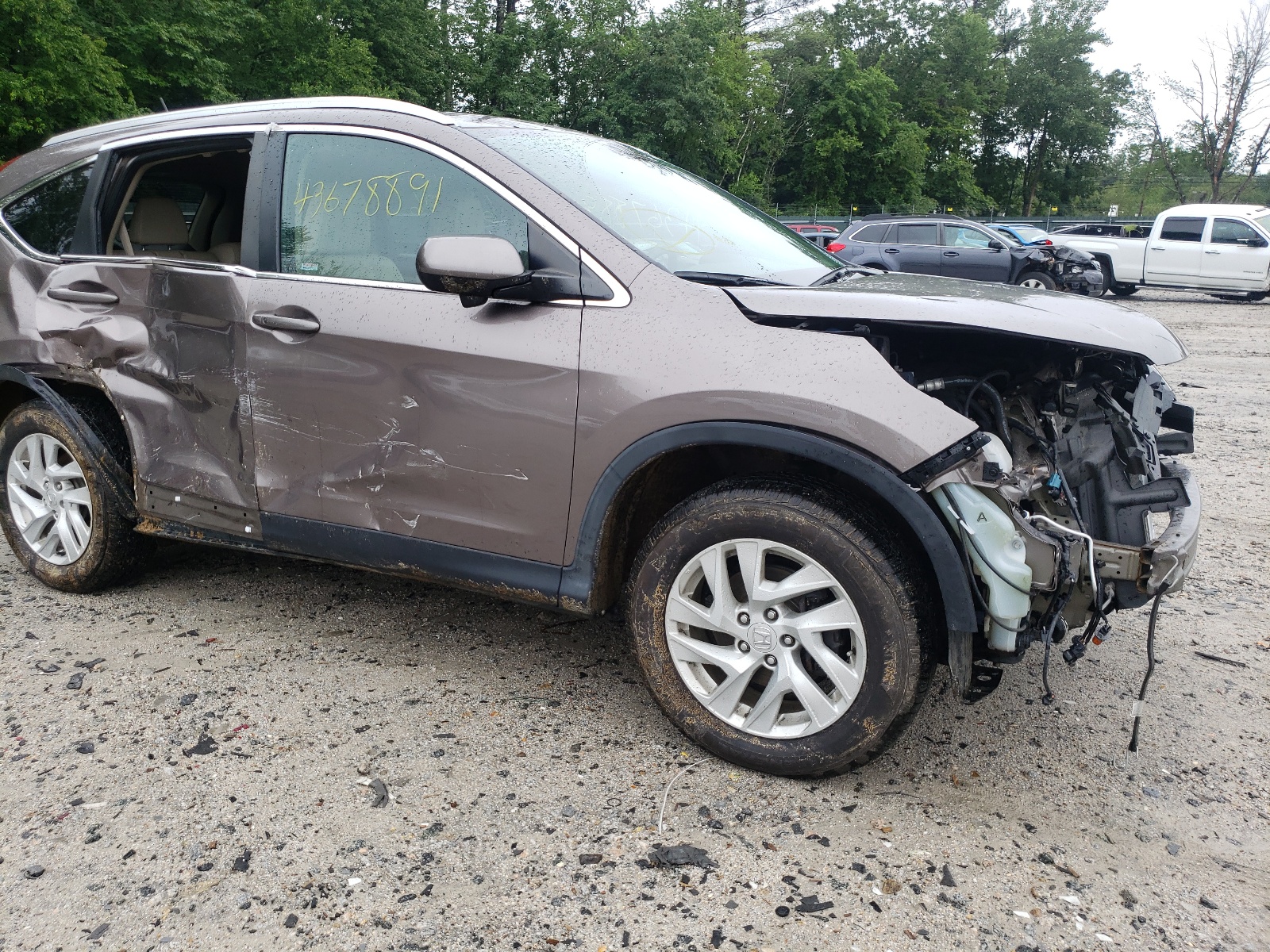 Photo 9 from auction – 2016 HONDA CR-V EXL with VIN 5J6RM4H75GL061853