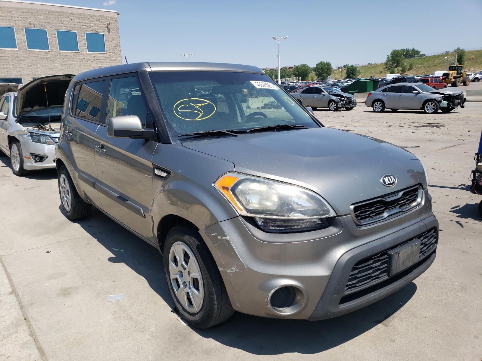 KIA SOUL 2013 with VIN KNDJT2A56D7503384 - Photo from auction