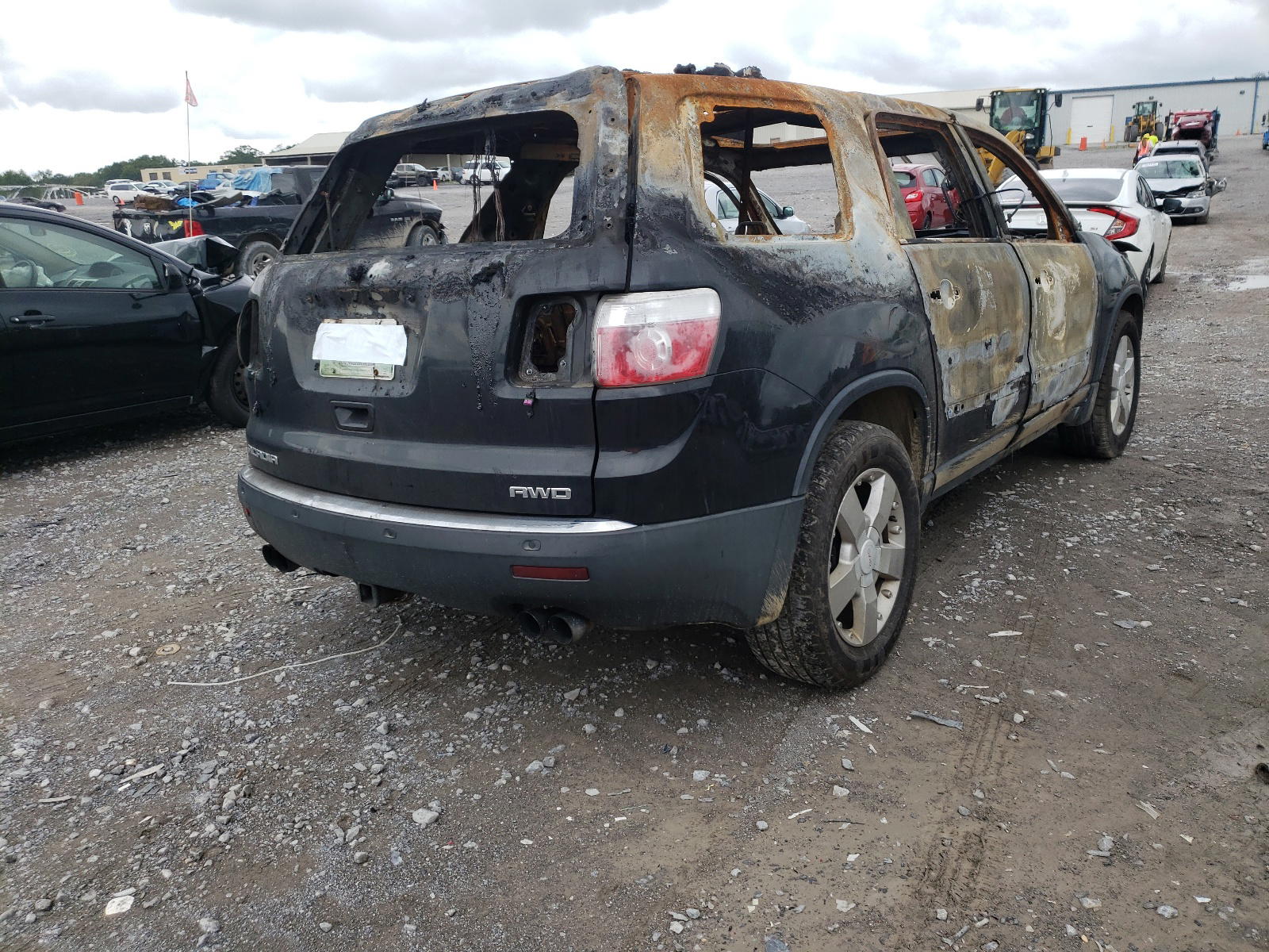 Photo 4 from auction – 2008 GMC ACADIA SLT with VIN 1GKEV33748J227719