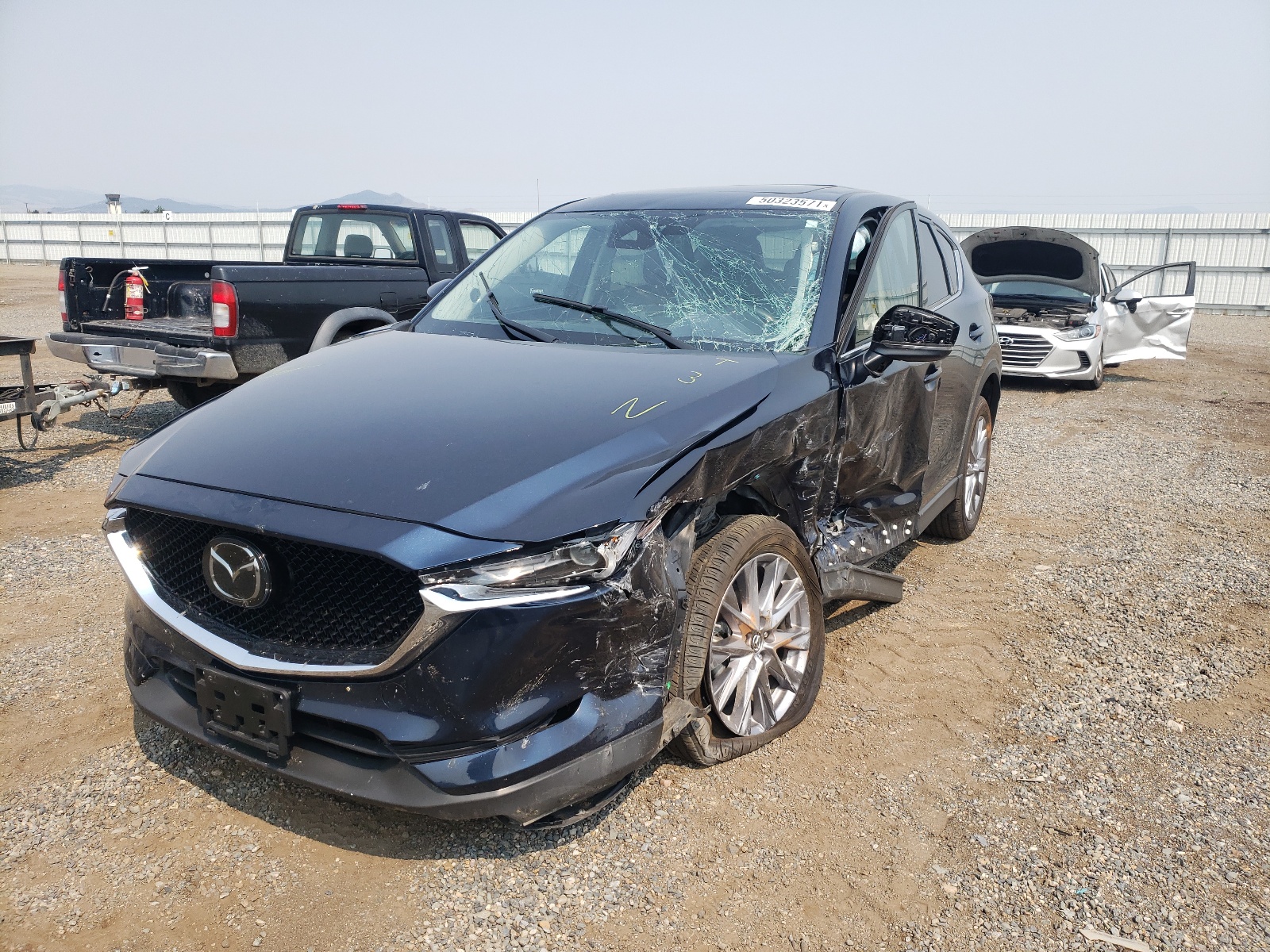 Photo 2 from auction – 2020 MAZDA CX-5 GRAND with VIN JM3KFBDM3L0725345