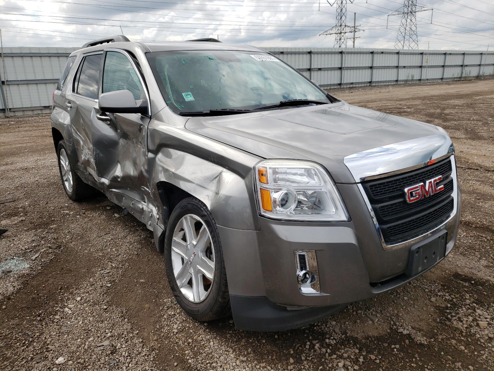 GMC TERRAIN SL 2012 with VIN 2GKFLVE57C6236177 - Photo from auction