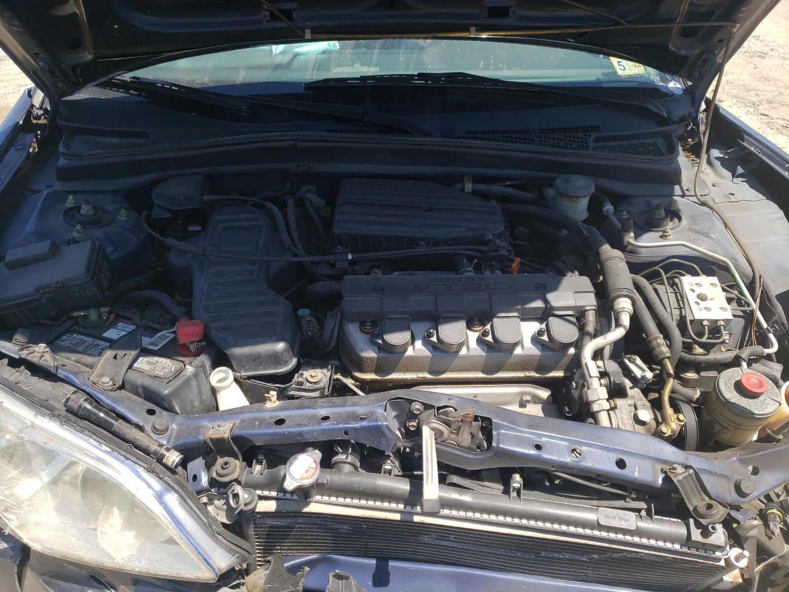 Photo 7 from auction – 2005 HONDA CIVIC EX with VIN 2HGES26765H613261