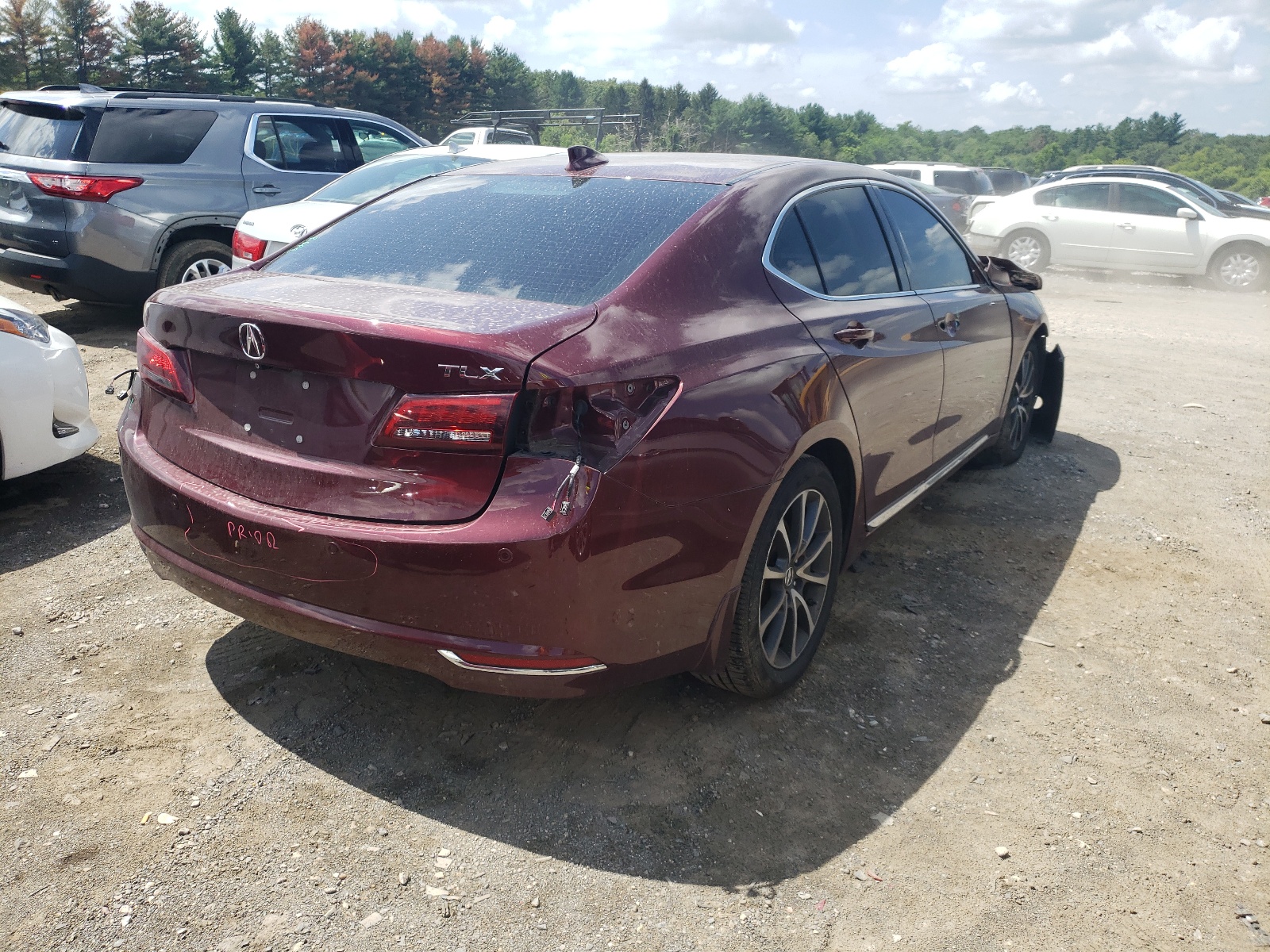 Photo 4 from auction – 2015 ACURA TLX ADVANC with VIN 19UUB2F77FA008516