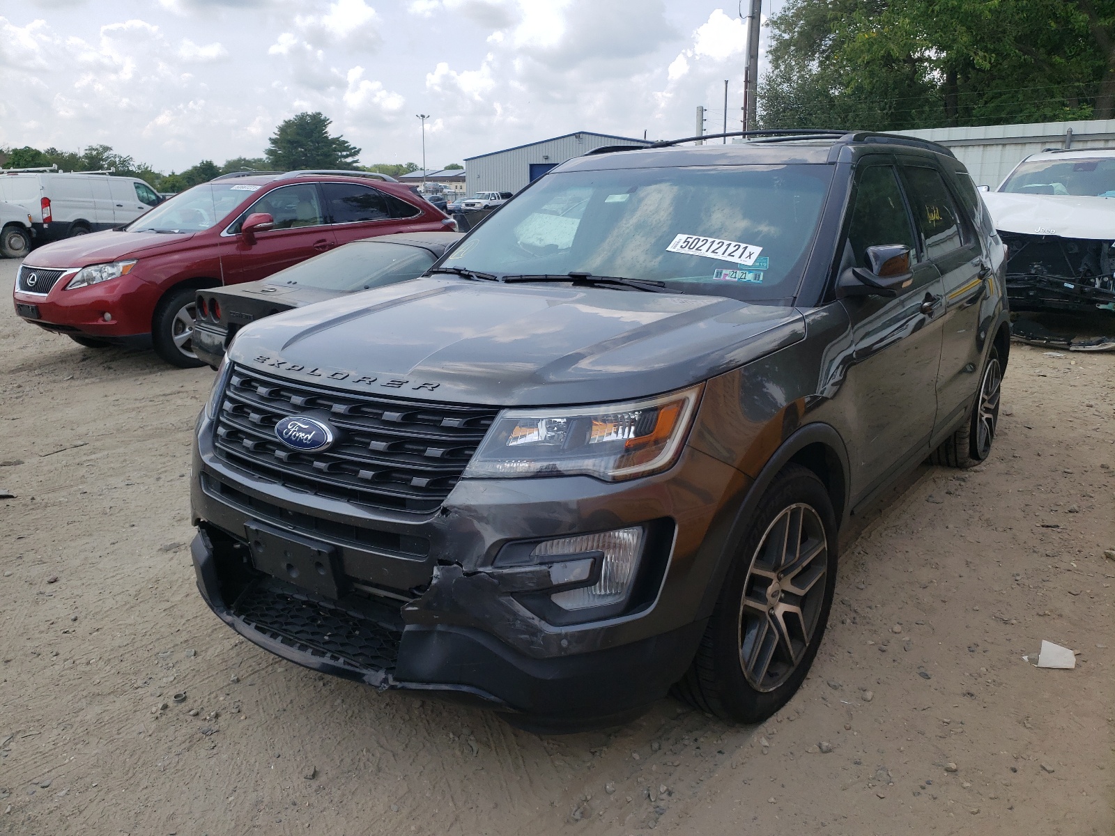 Photo 2 from auction – 2017 FORD EXPLORER S with VIN 1FM5K8GT2HGB86492