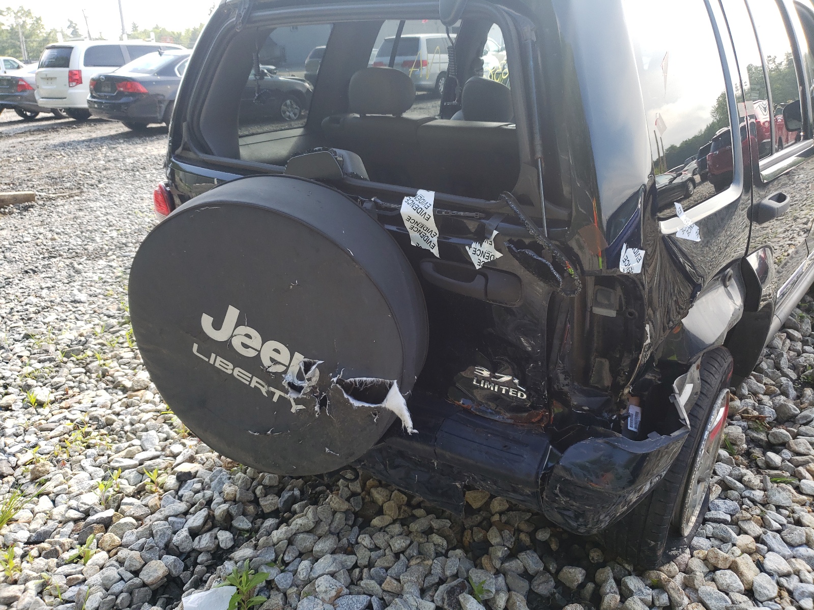 Photo 9 from auction – 2007 JEEP LIBERTY LI with VIN 1J4GL58K67W613296
