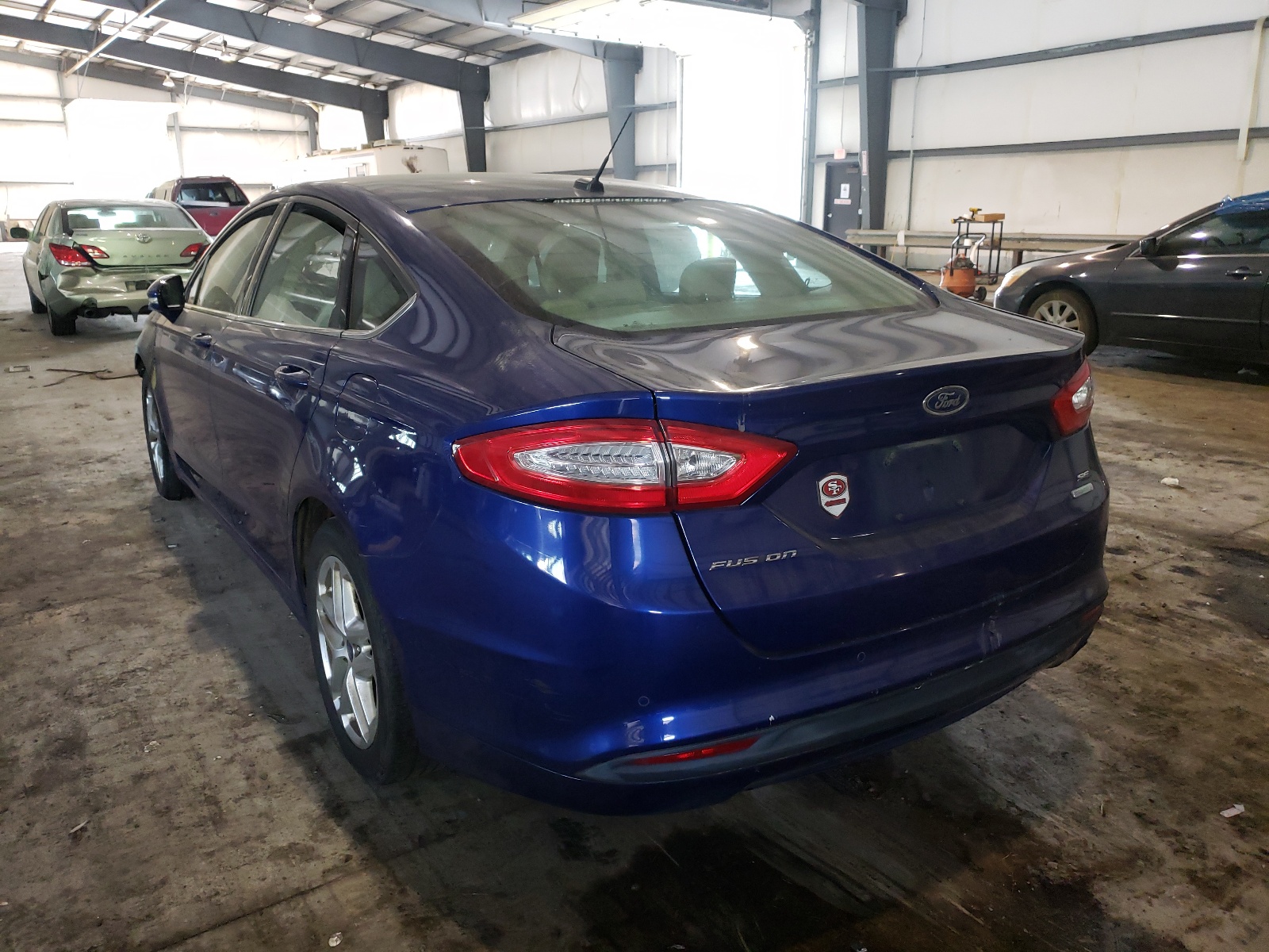Photo 3 from auction – 2013 FORD FUSION SE with VIN 3FA6P0HR9DR306036
