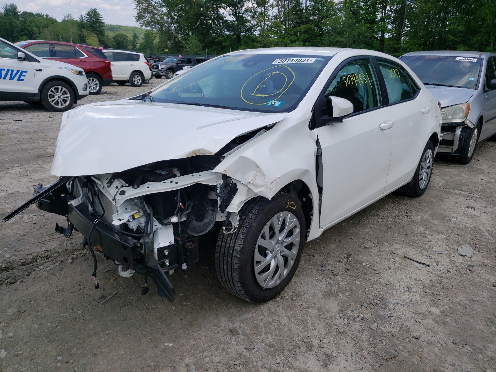 Photo 2 from auction – 2017 TOYOTA COROLLA L with VIN 2T1BURHE5HC850922