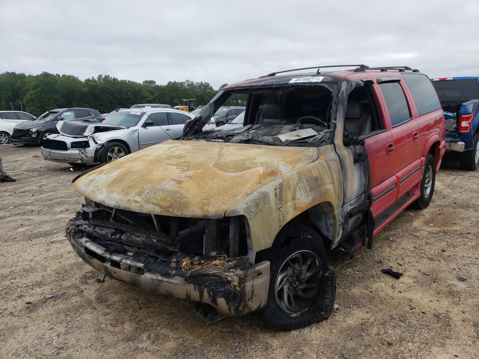 Photo 2 from auction – 2002 CHEVROLET SUBURBAN K with VIN 3GNFK16Z52G297675