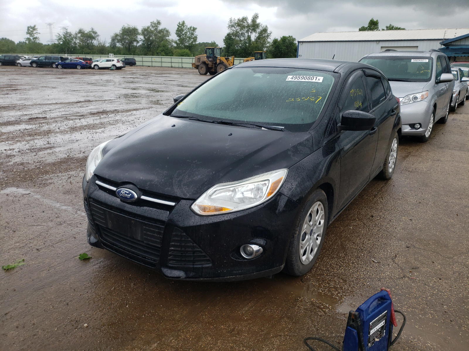 Photo 2 from auction – 2012 FORD FOCUS SE with VIN 1FAHP3K20CL255187