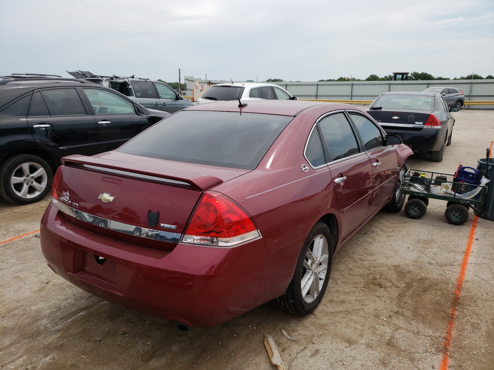 Photo 4 from auction – 2008 CHEVROLET IMPALA LTZ with VIN 2G1WU583889203268