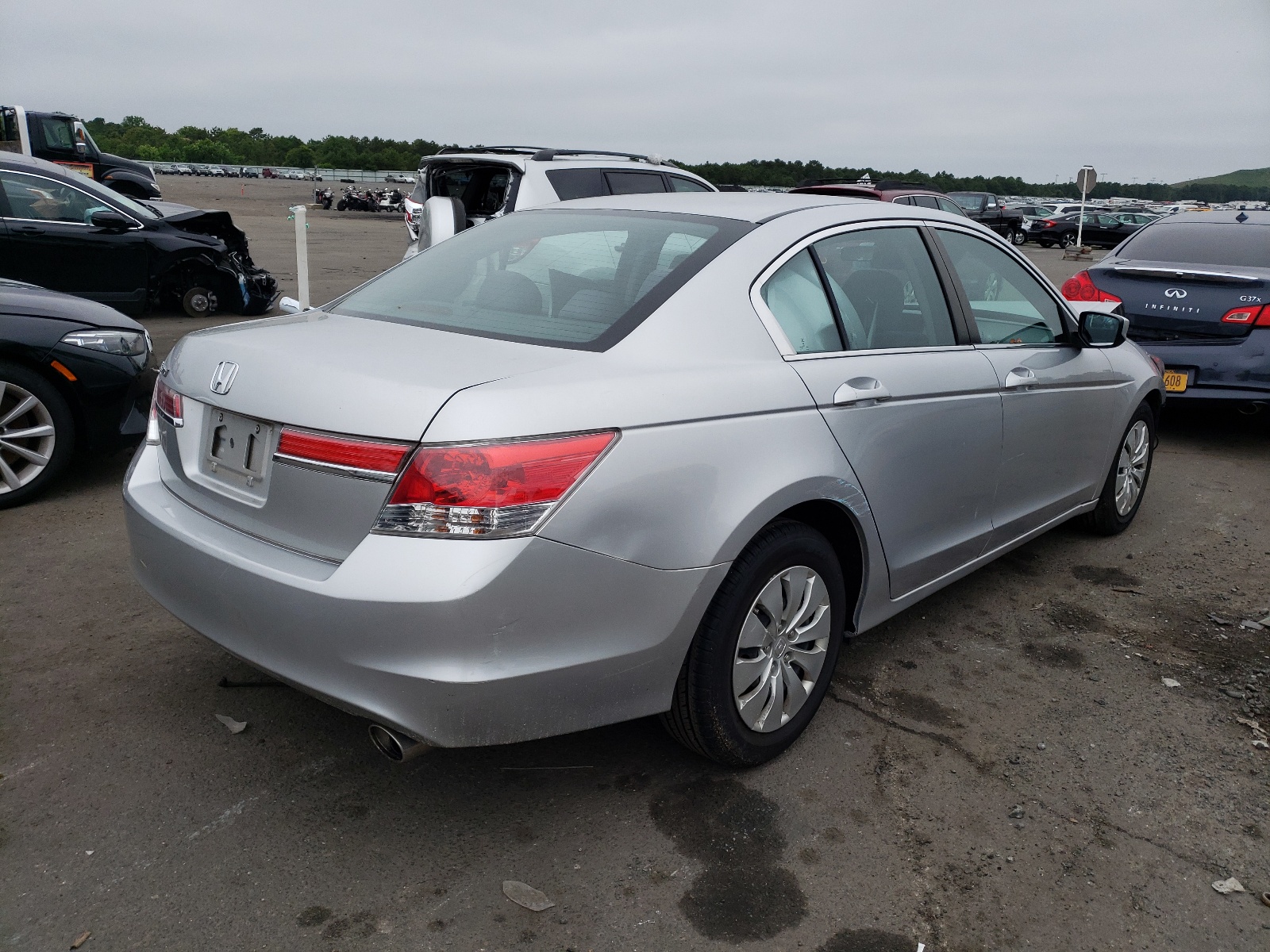 Photo 4 from auction – 2012 HONDA ACCORD LX with VIN 1HGCP2F36CA149583