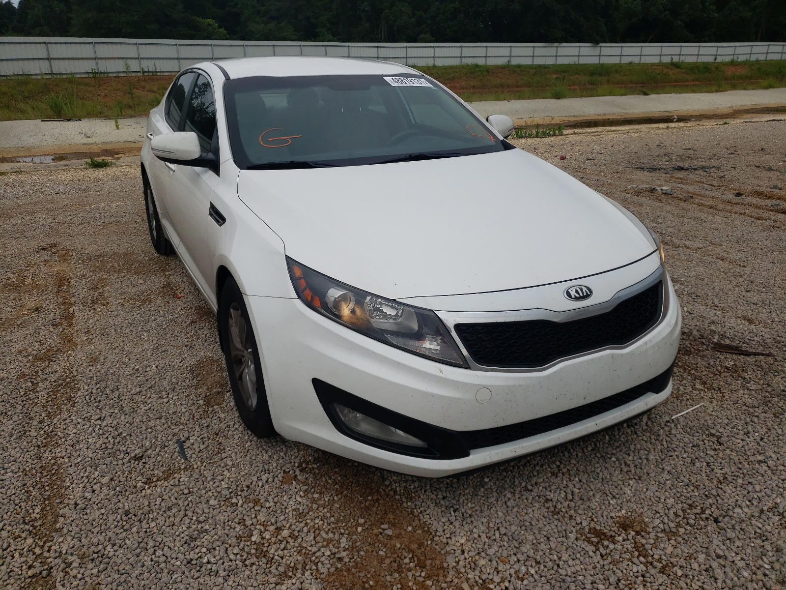 KIA OPTIMA LX 2013 with VIN KNAGM4A76D5410063 - Photo from auction
