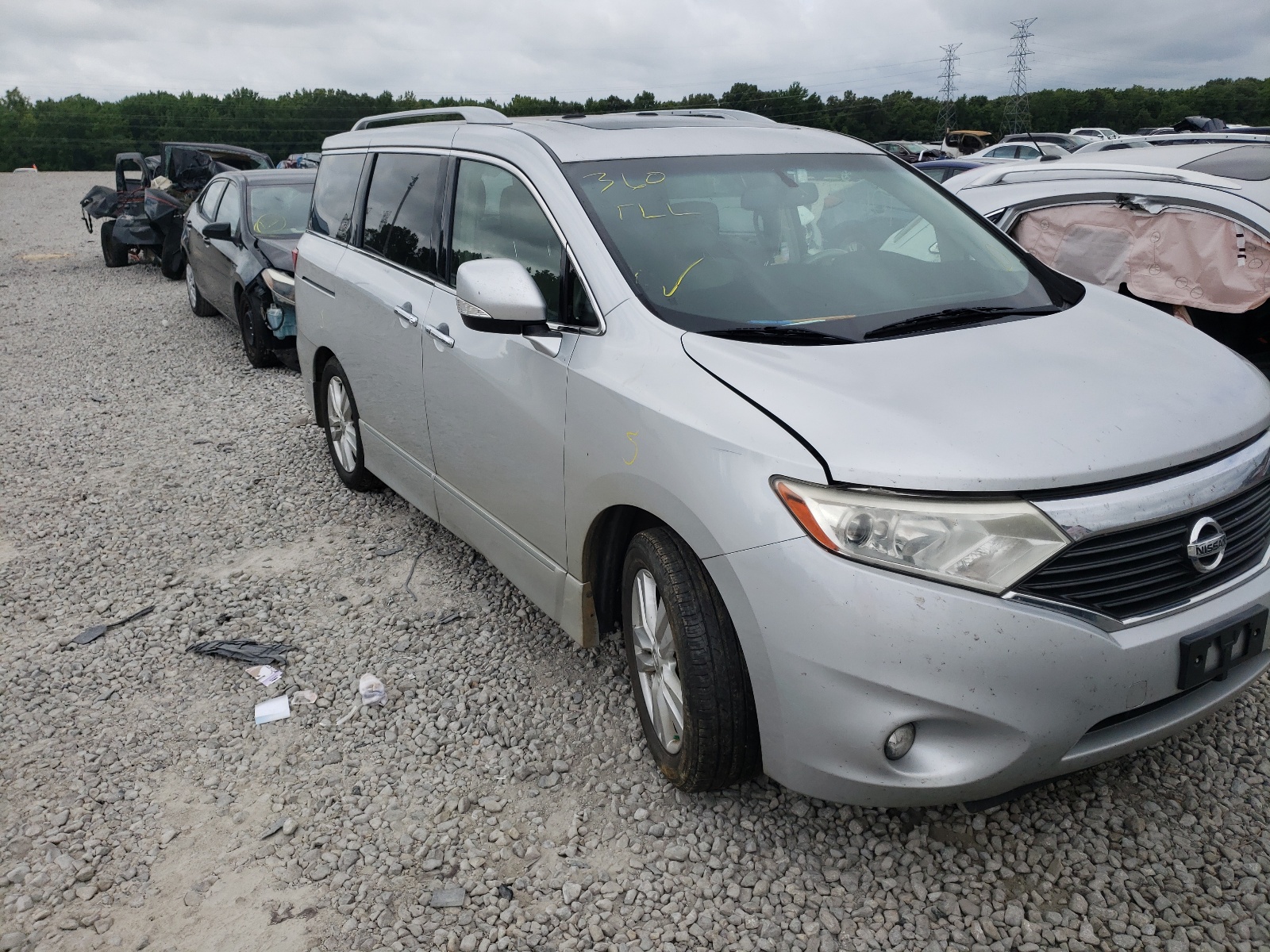 Zdjęcie 1 z aukcji – 2012 NISSAN QUEST S z VIN JN8AE2KP9C9033935