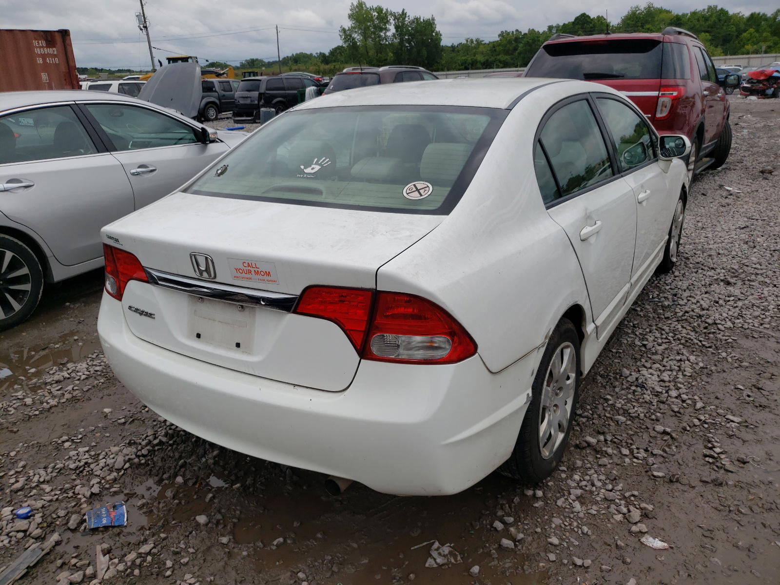 Photo 4 from auction – 2009 HONDA CIVIC LX with VIN 2HGFA16529H525975