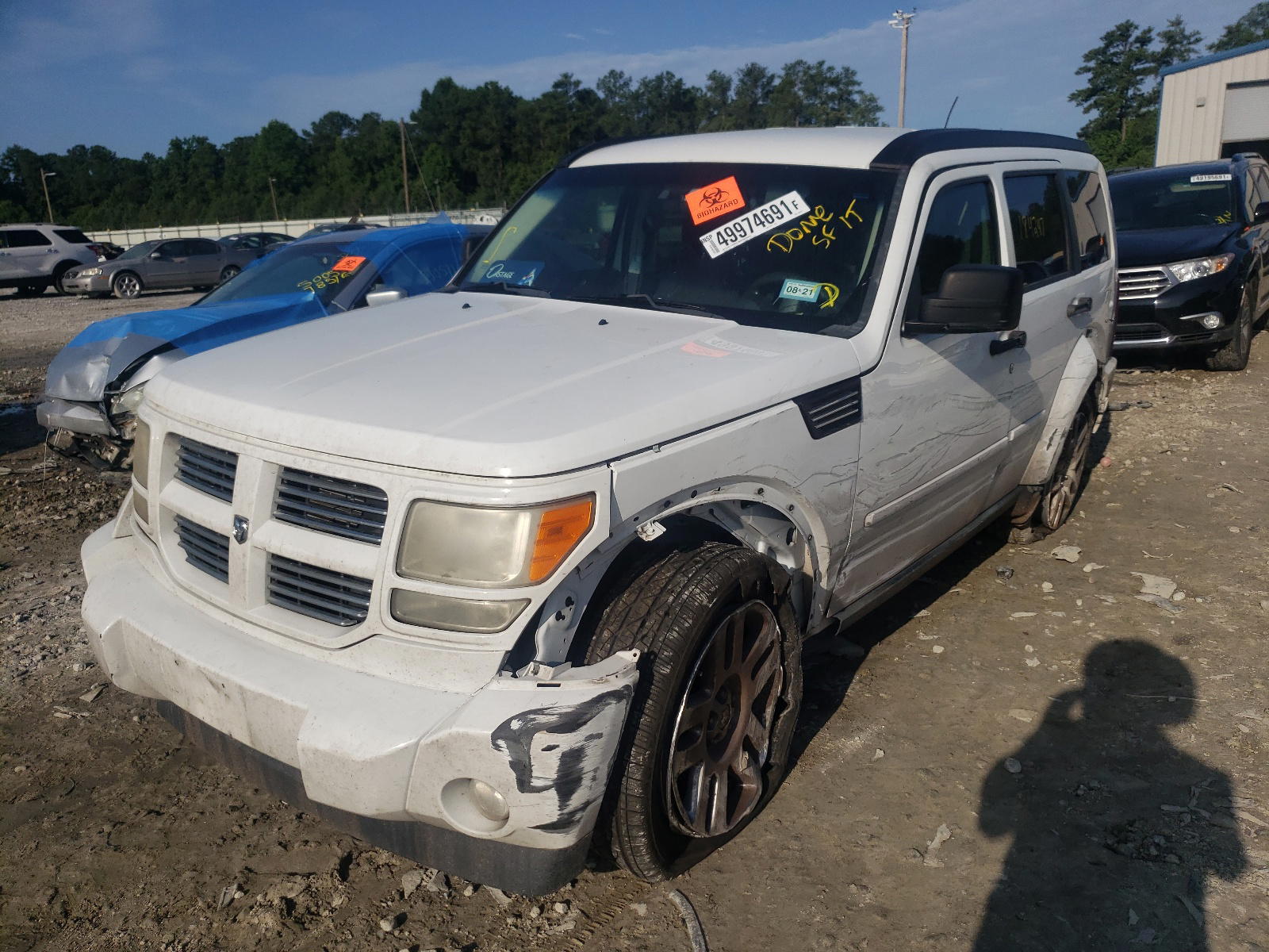 Photo 2 from auction – 2011 DODGE NITRO HEAT with VIN 1D4PT4GKXBW597231