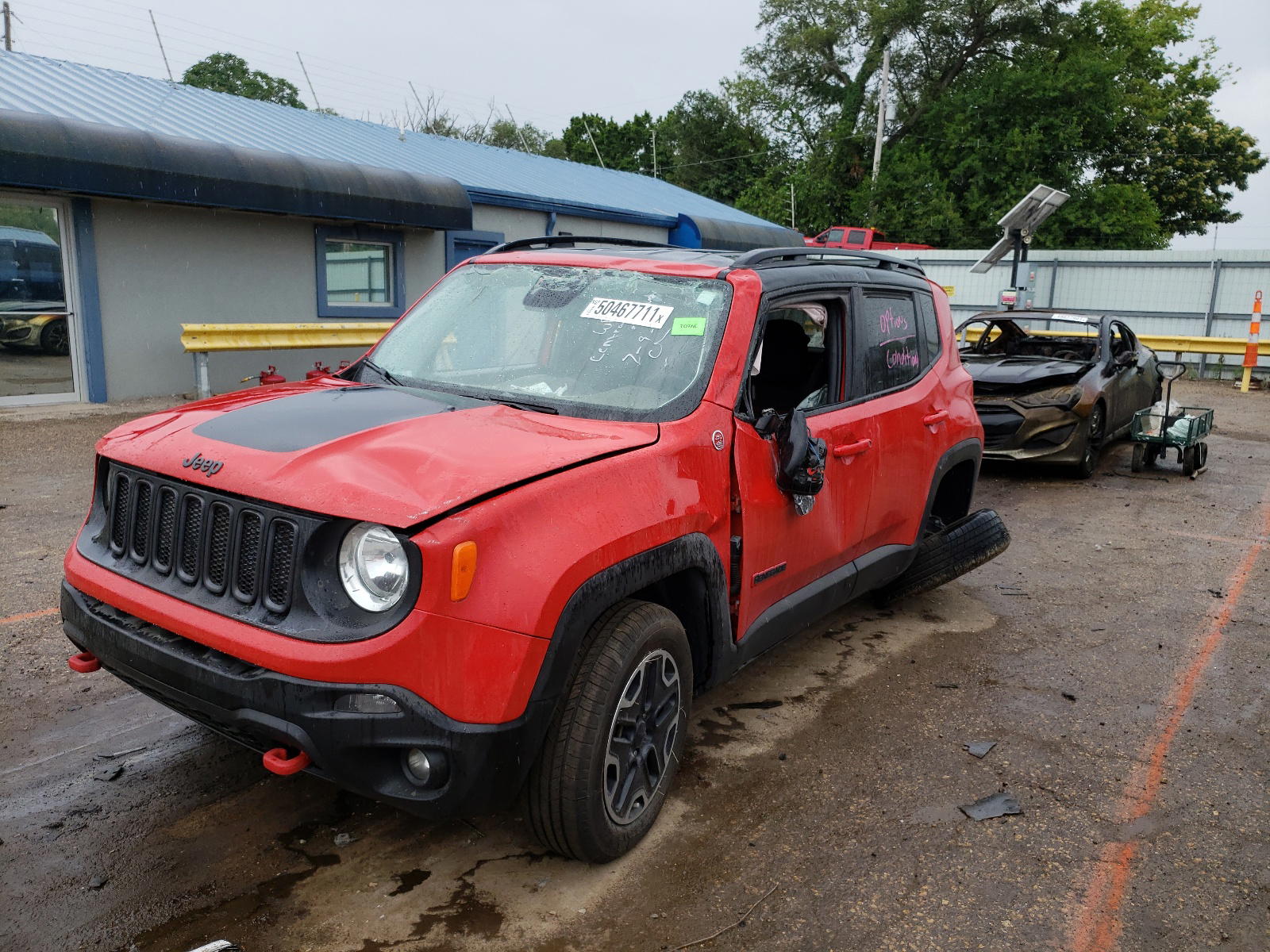 Photo 9 from auction – 2017 JEEP RENEGADE T with VIN ZACCJBCB2HPF14926