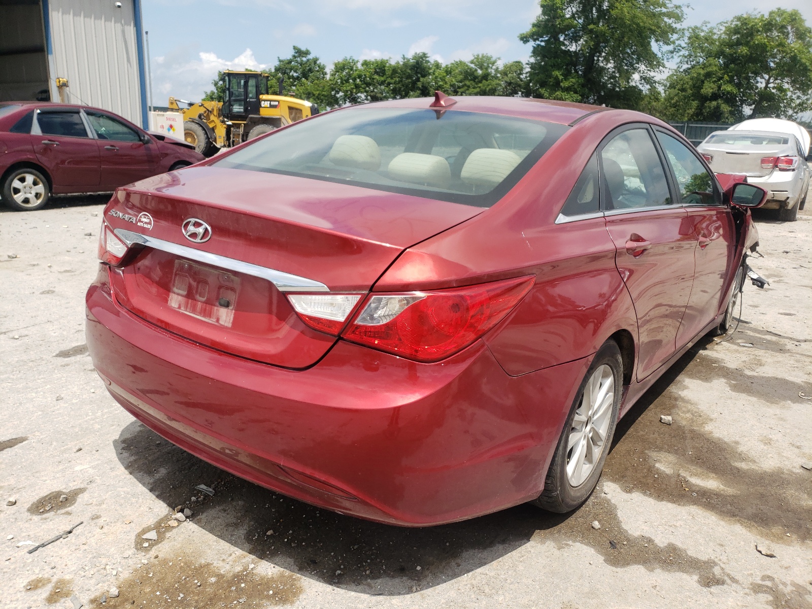 Photo 4 from auction – 2013 HYUNDAI SONATA GLS with VIN 5NPEB4AC0DH669670