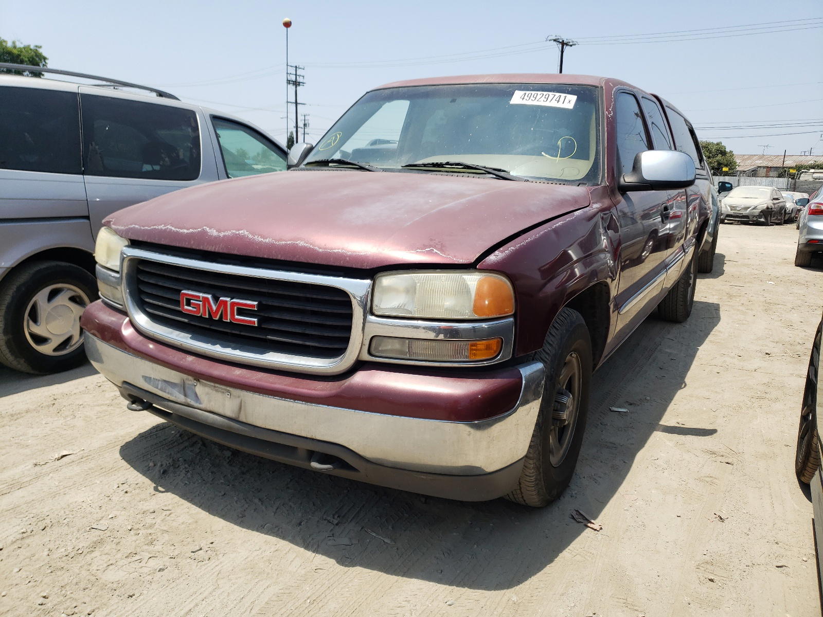 Photo 2 from auction – 2000 GMC SIERRA 15 with VIN 2GTEC19V1Y1218983