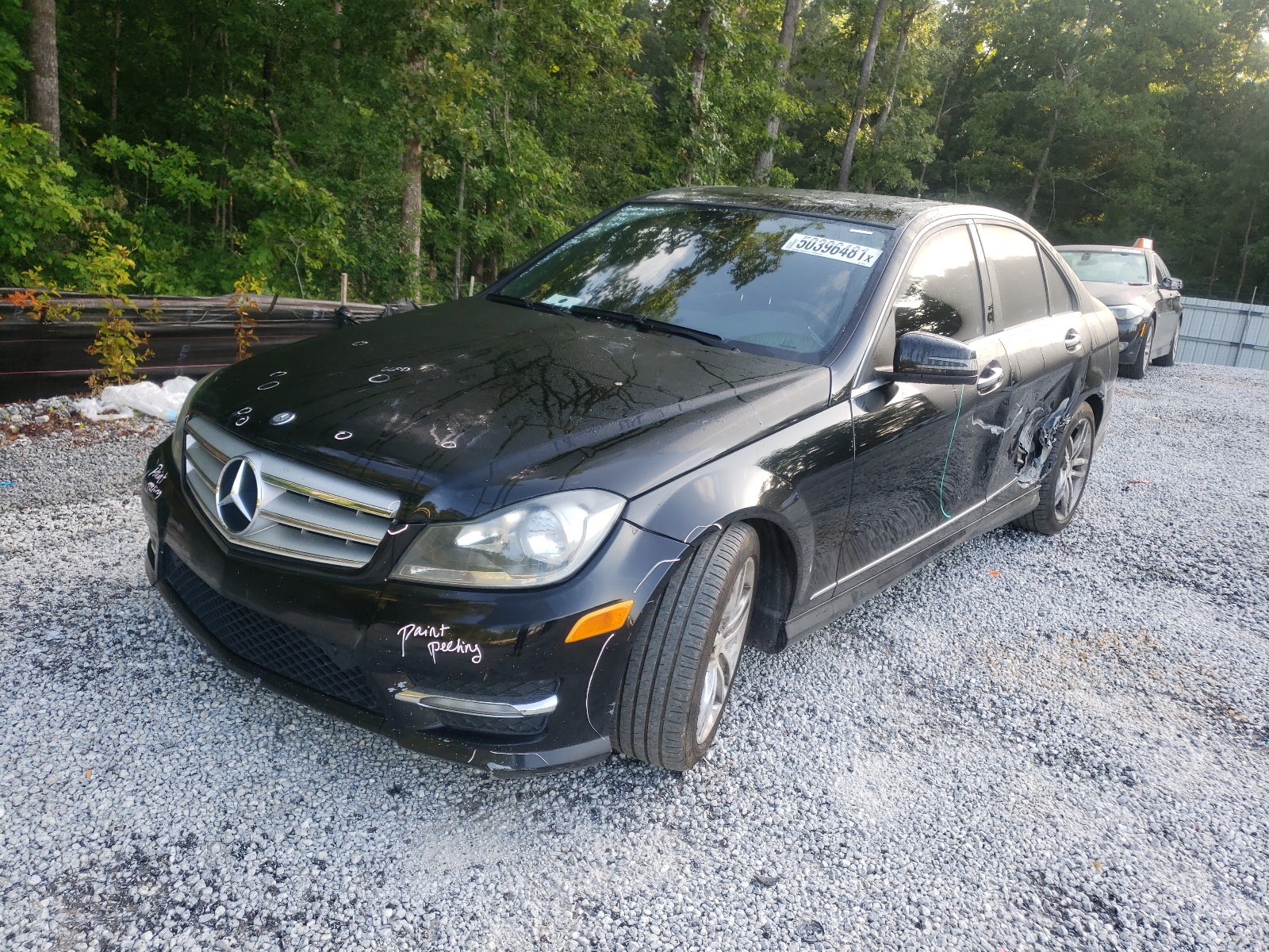 Photo 2 from auction – 2013 MERCEDES-BENZ C 250 with VIN WDDGF4HB3DR253296