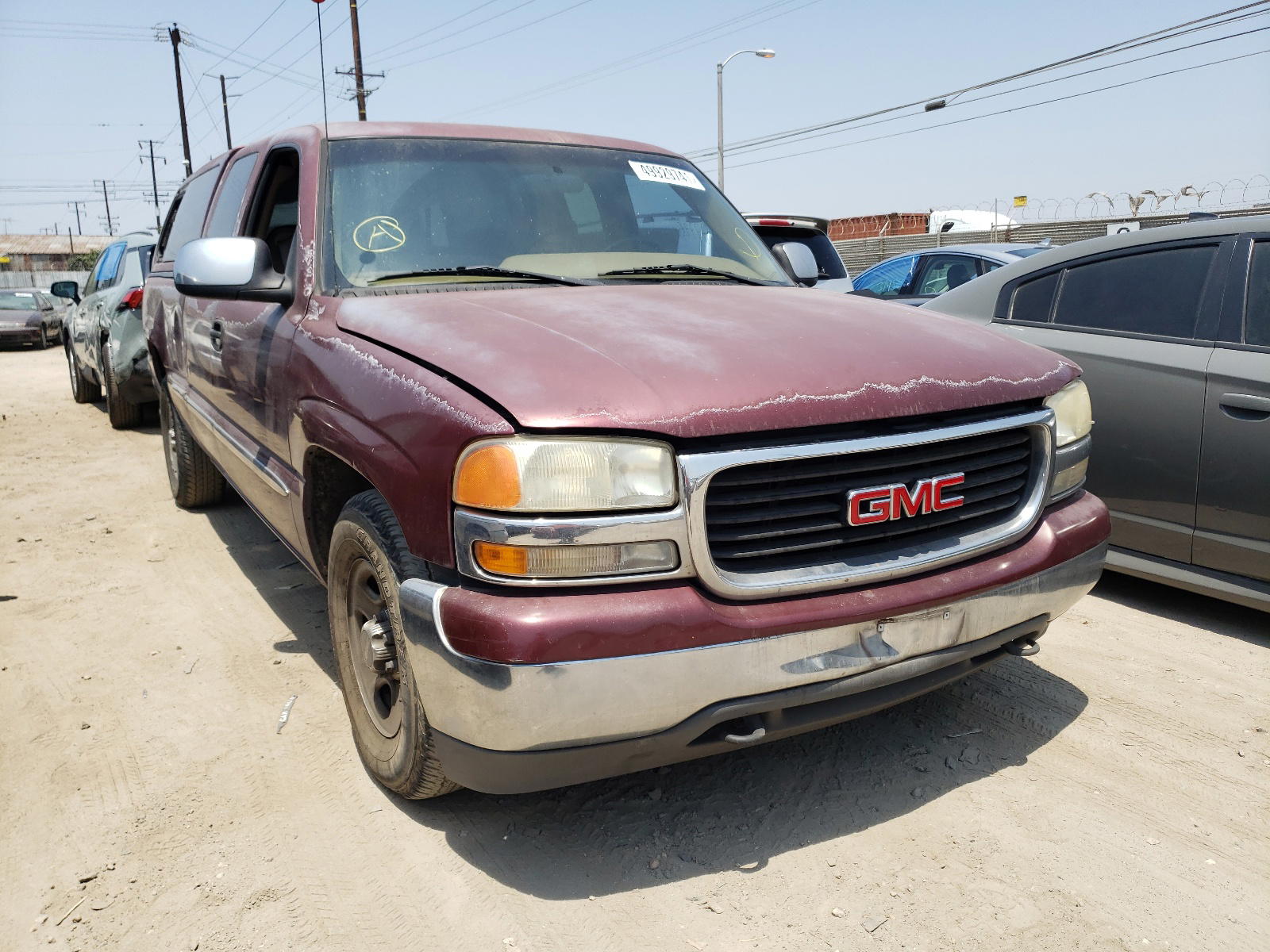 GMC SIERRA 15 2000 with VIN 2GTEC19V1Y1218983 - Photo from auction