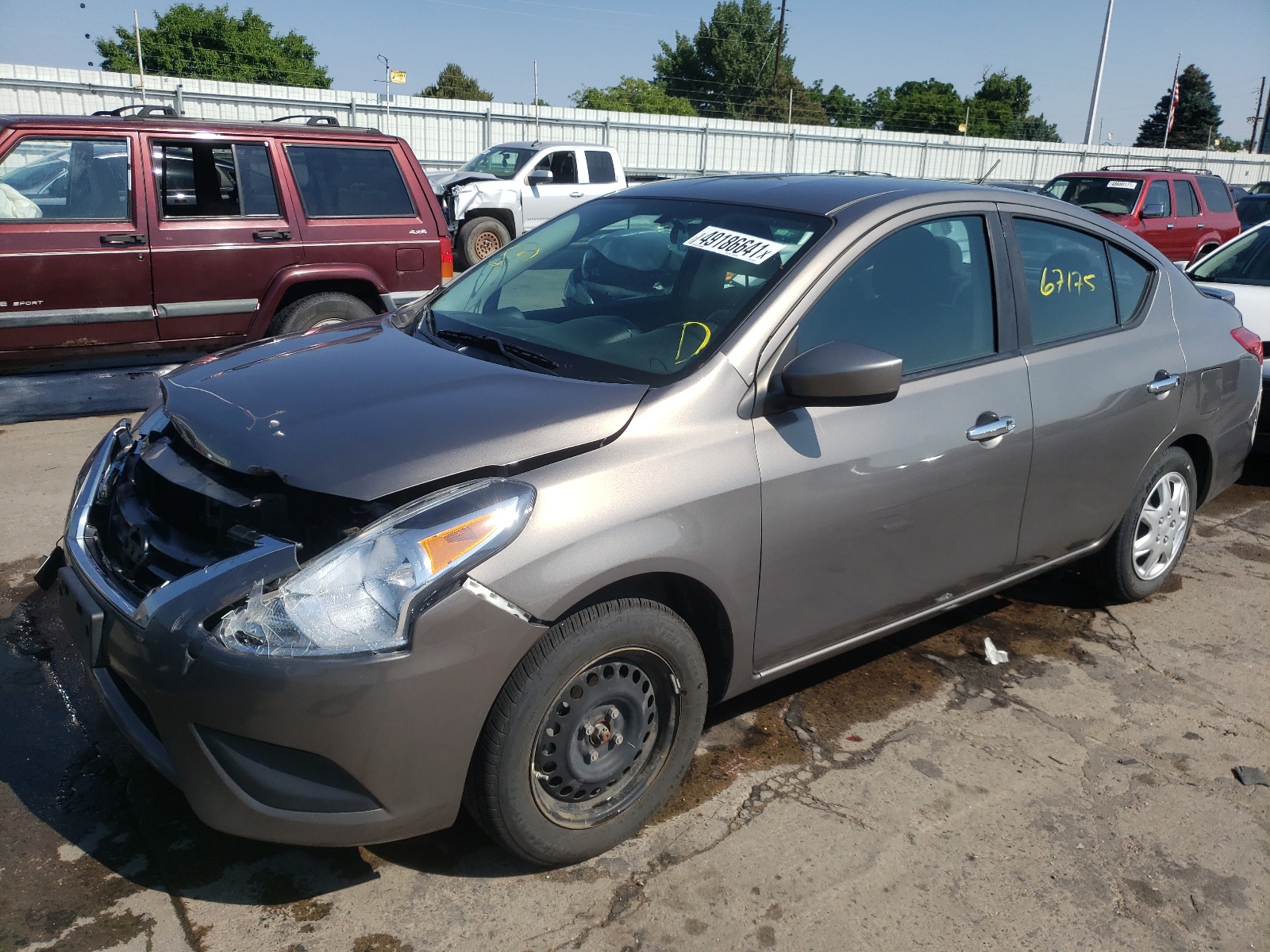 Photo 2 from auction – 2016 NISSAN VERSA S with VIN 3N1CN7AP0GL878577