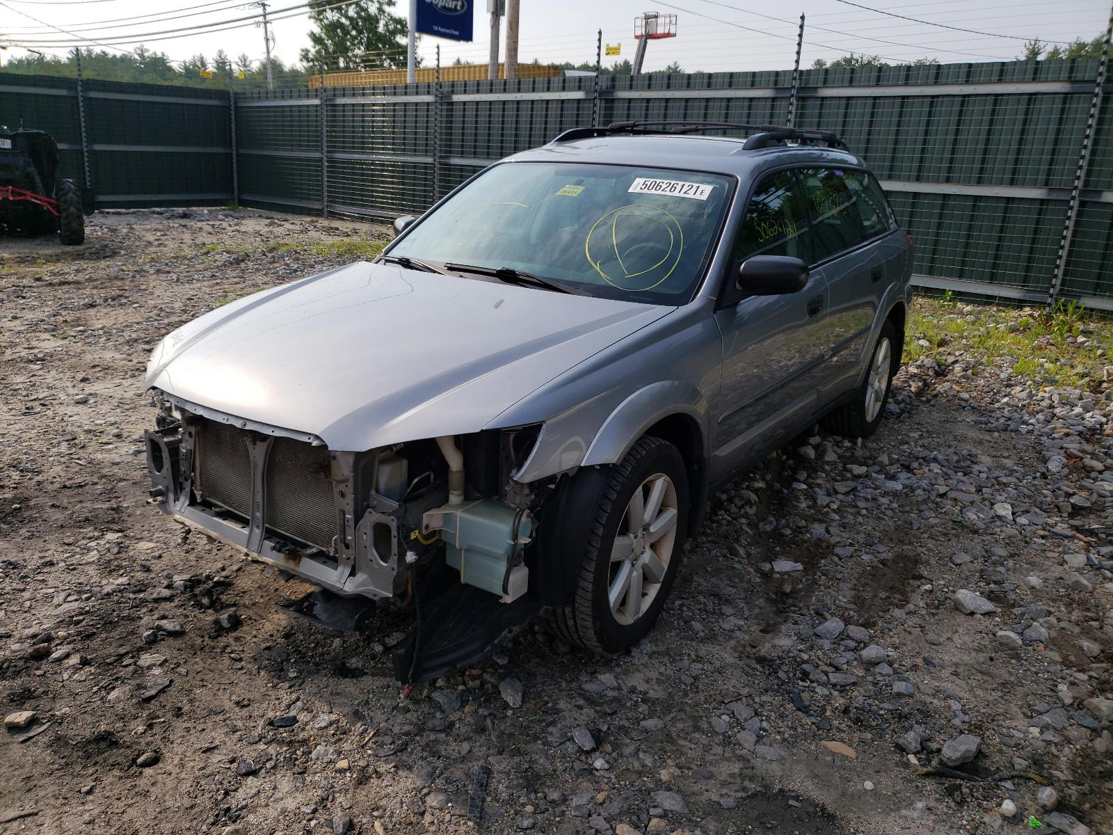 Photo 2 from auction – 2008 SUBARU OUTBACK 2. with VIN 4S4BP61C487351251