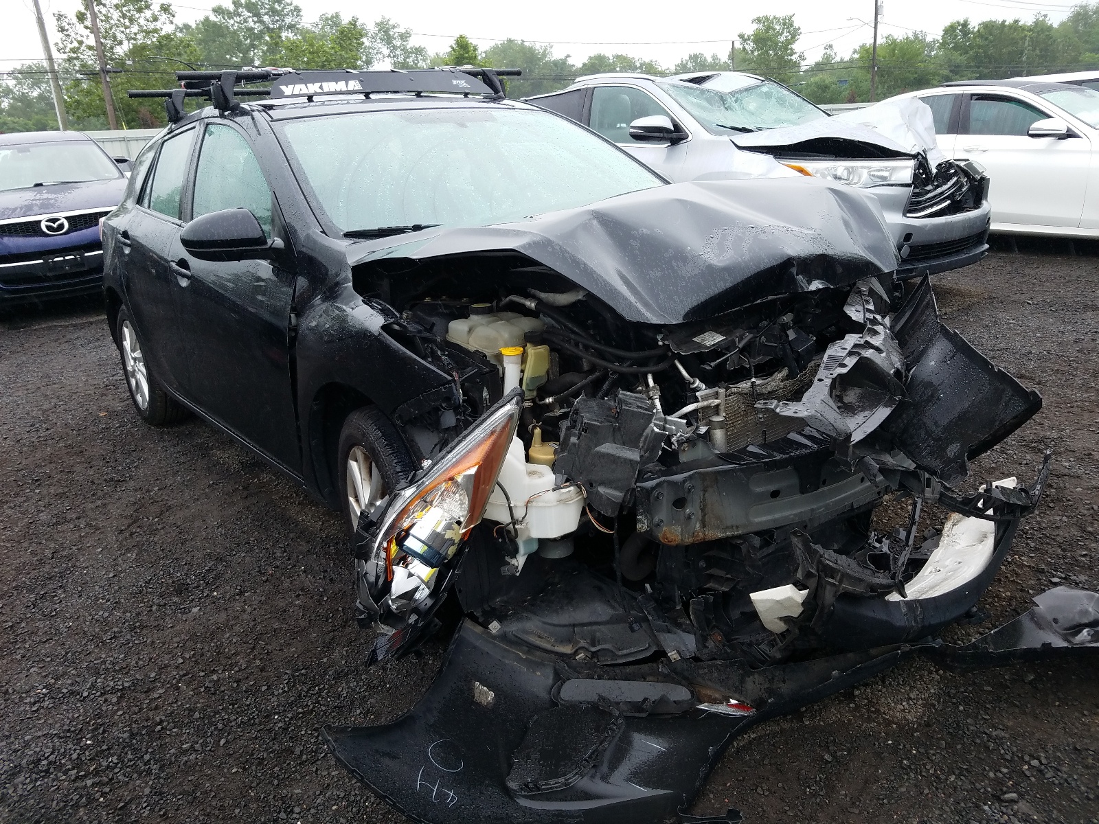 Photo 1 from auction – 2013 MAZDA 3 I with VIN JM1BL1LP7D1842025