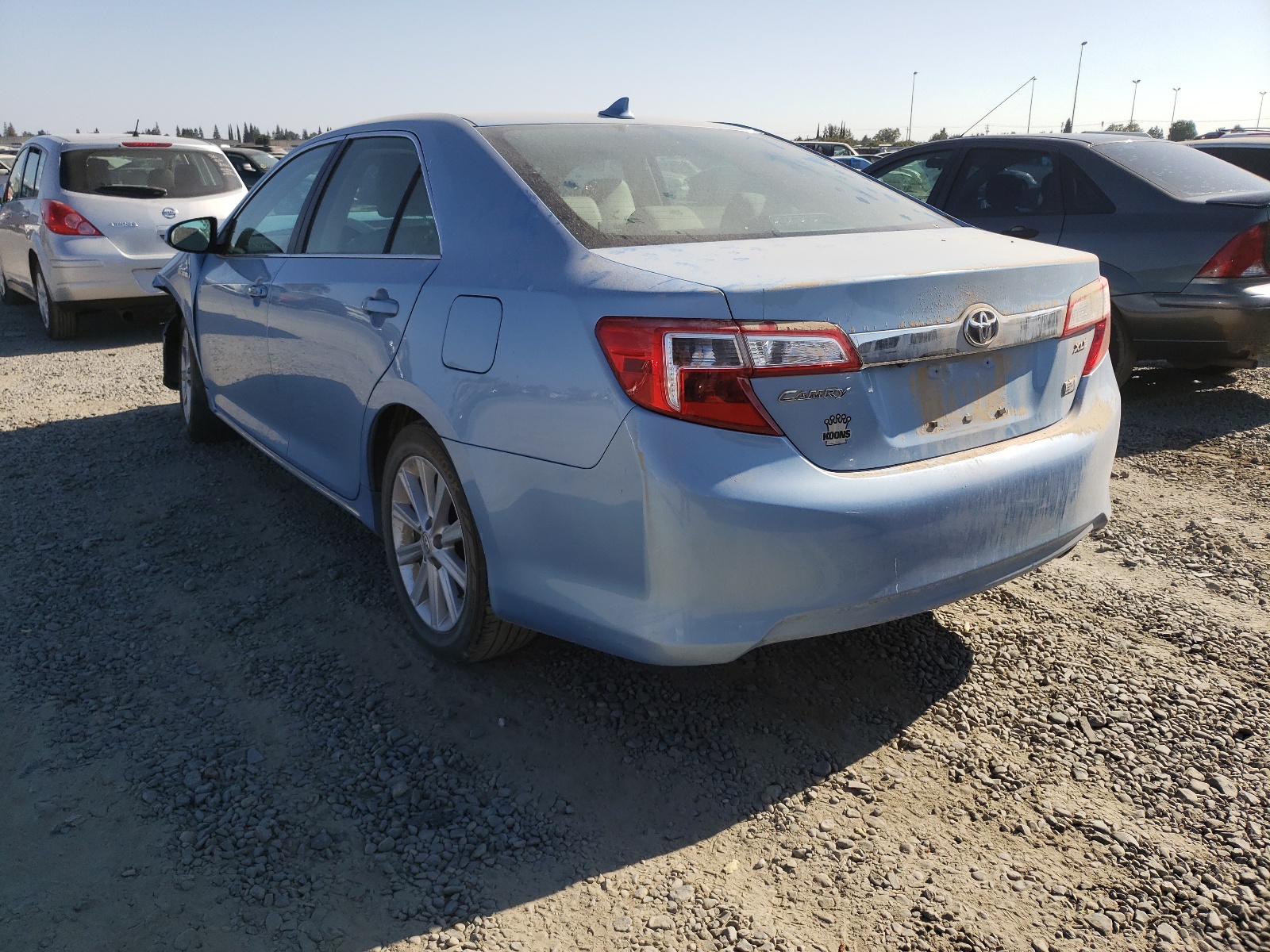 Photo 3 from auction – 2013 TOYOTA CAMRY HYBR with VIN 4T1BD1FK4DU092848