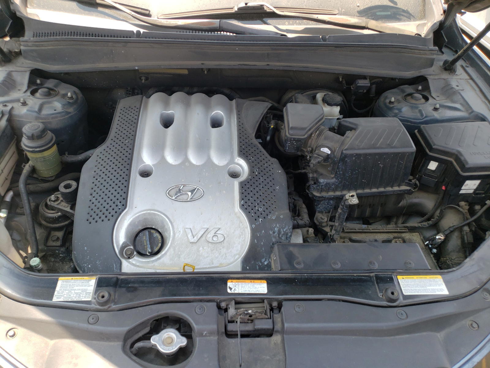 Photo 7 from auction – 2007 HYUNDAI SANTA FE G with VIN 5NMSG13D57H005679