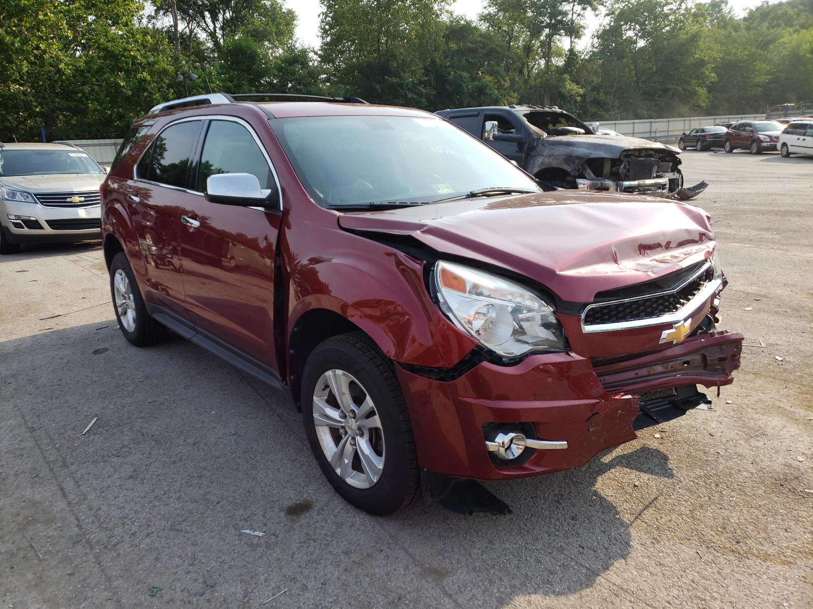 CHEVROLET EQUINOX LT 2011 with VIN 2CNFLNEC9B6324362 - Photo from auction