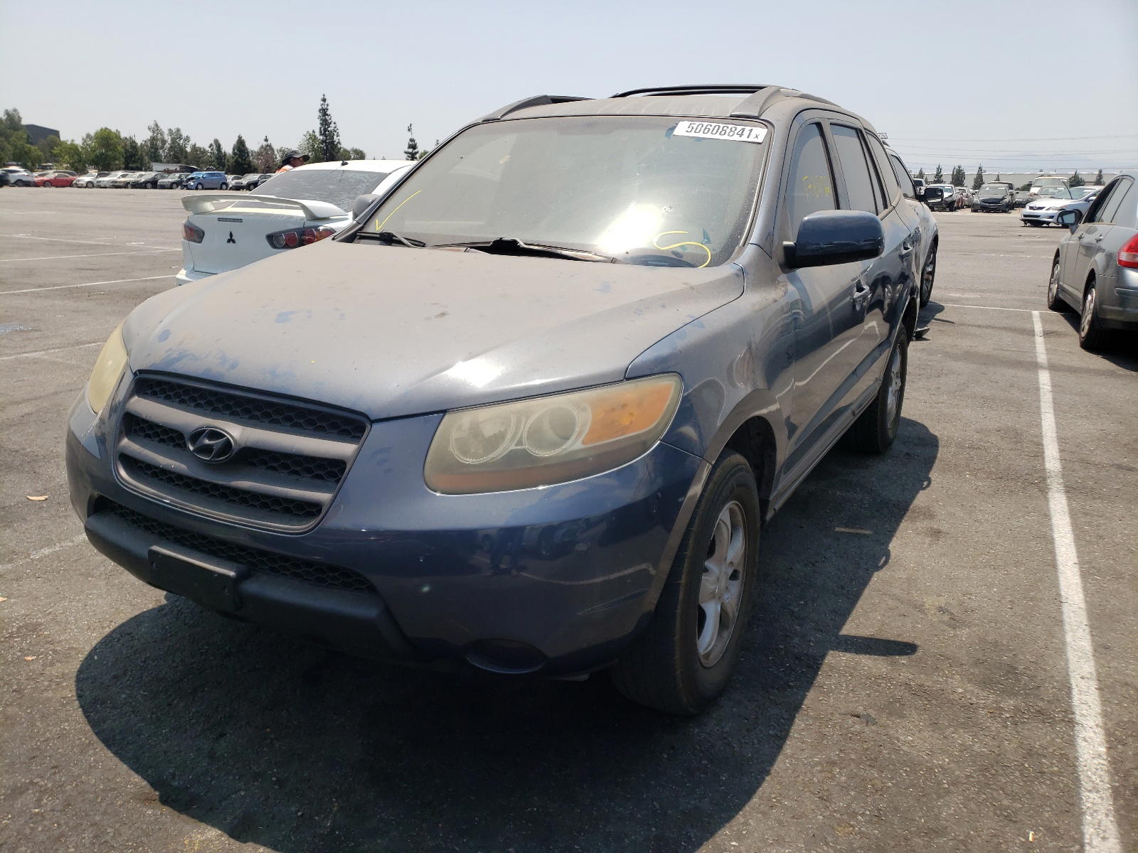 Photo 2 from auction – 2007 HYUNDAI SANTA FE G with VIN 5NMSG13D57H005679