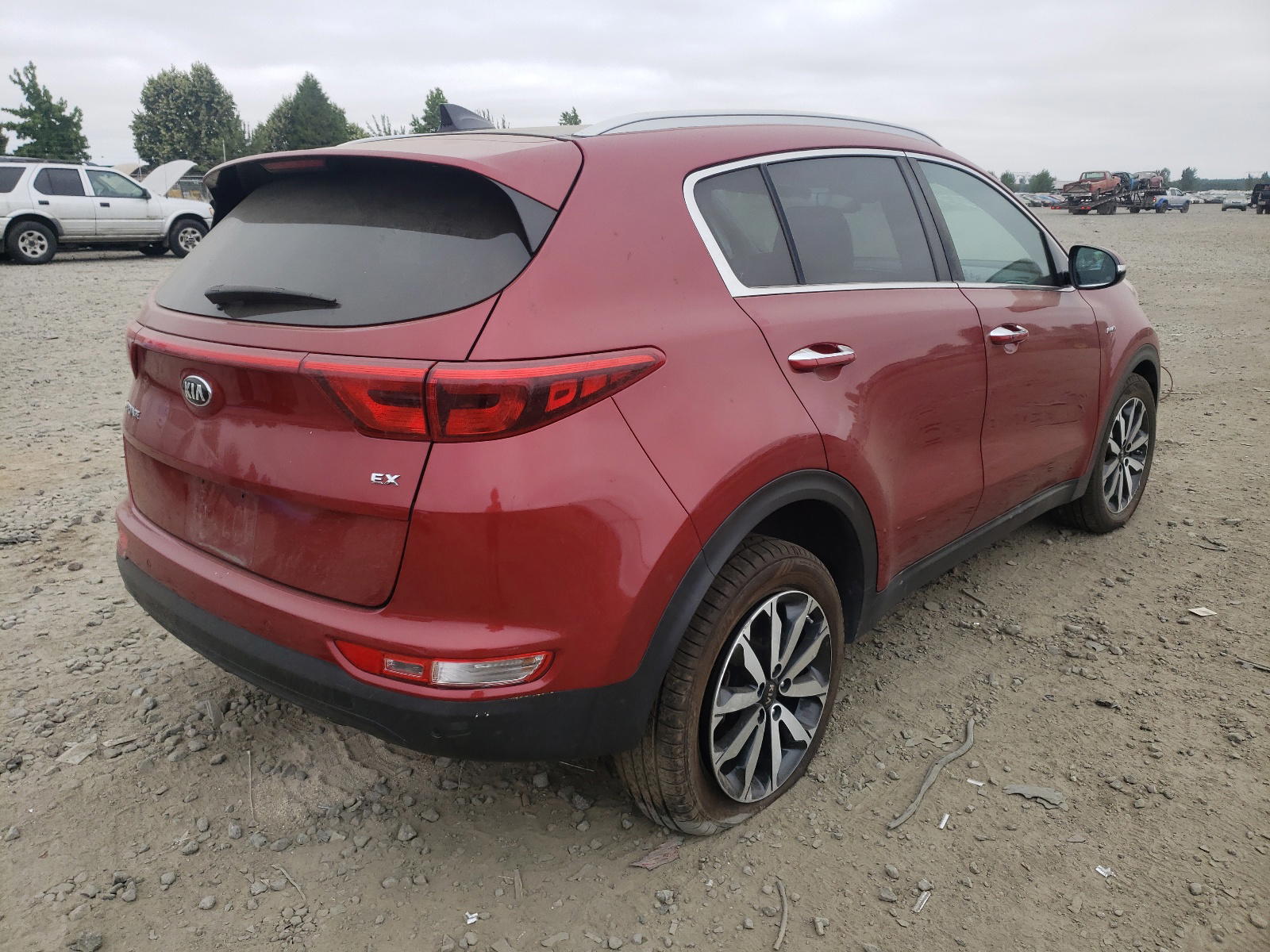 Photo 4 from auction – 2017 KIA SPORTAGE E with VIN KNDPNCAC7H7253748