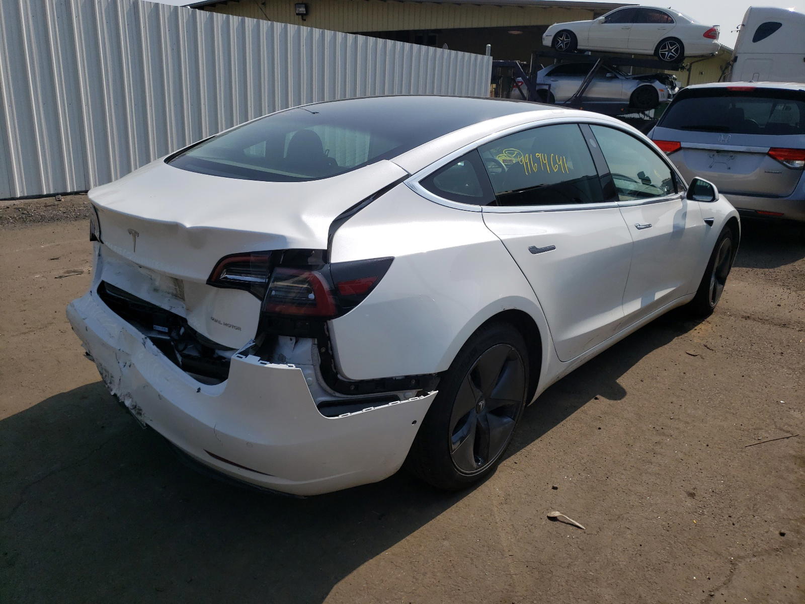 Photo 4 from auction – 2019 TESLA MODEL 3 with VIN 5YJ3E1EB9KF433495