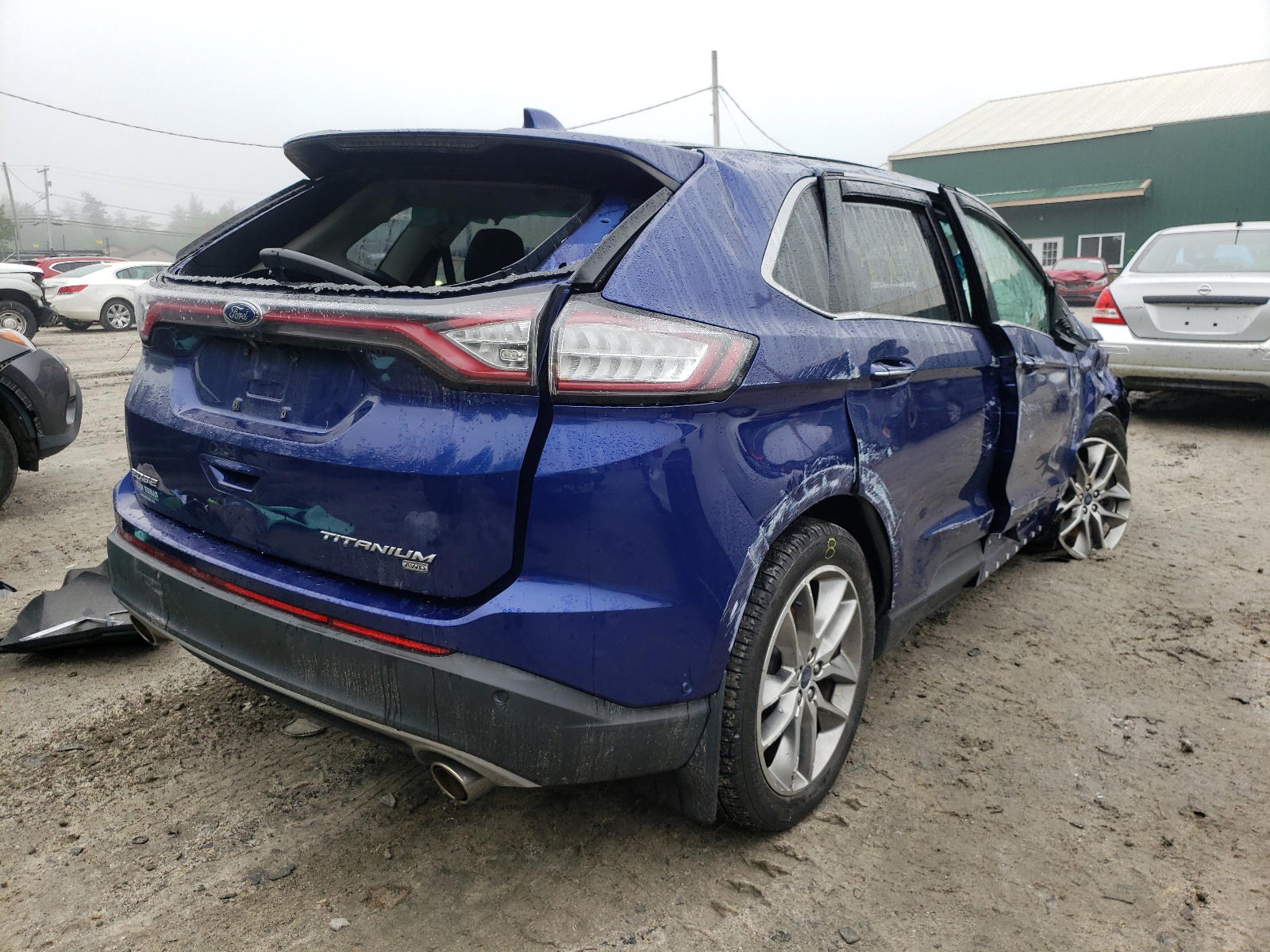 Photo 4 from auction – 2015 FORD EDGE TITAN with VIN 2FMPK4K85FBB49106