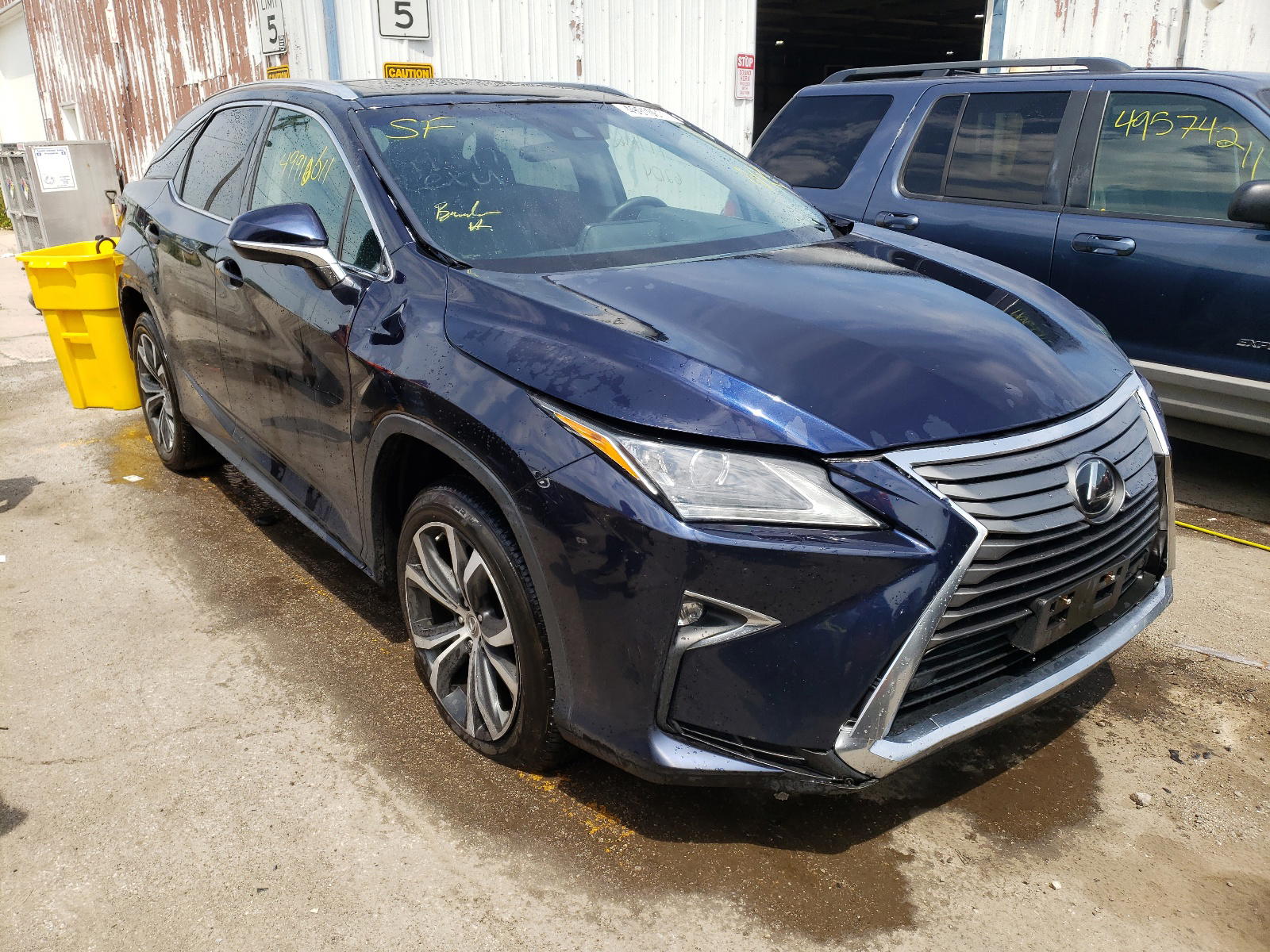 LEXUS RX 350 BAS 2017 with VIN 2T2BZMCA8HC115131 - Photo from auction