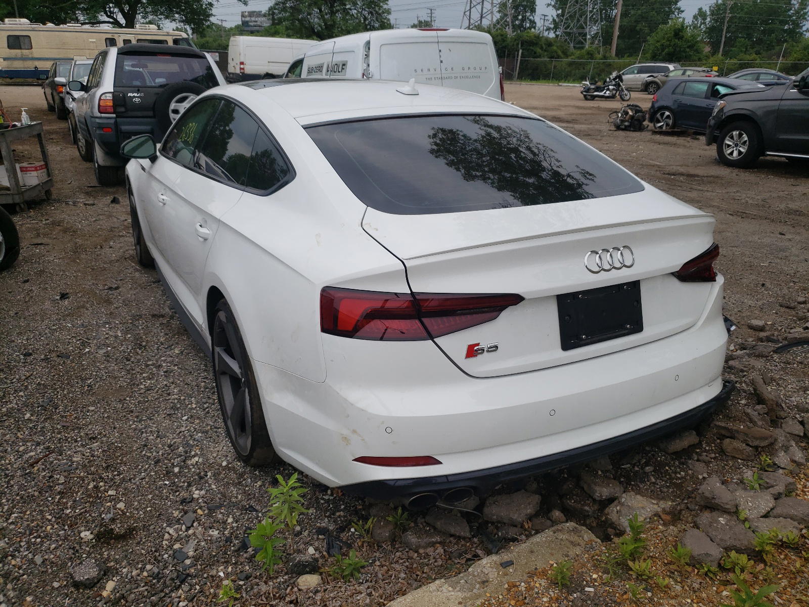 Photo 3 from auction – 2019 AUDI S5 PREMIUM with VIN WAUB4CF51KA005137