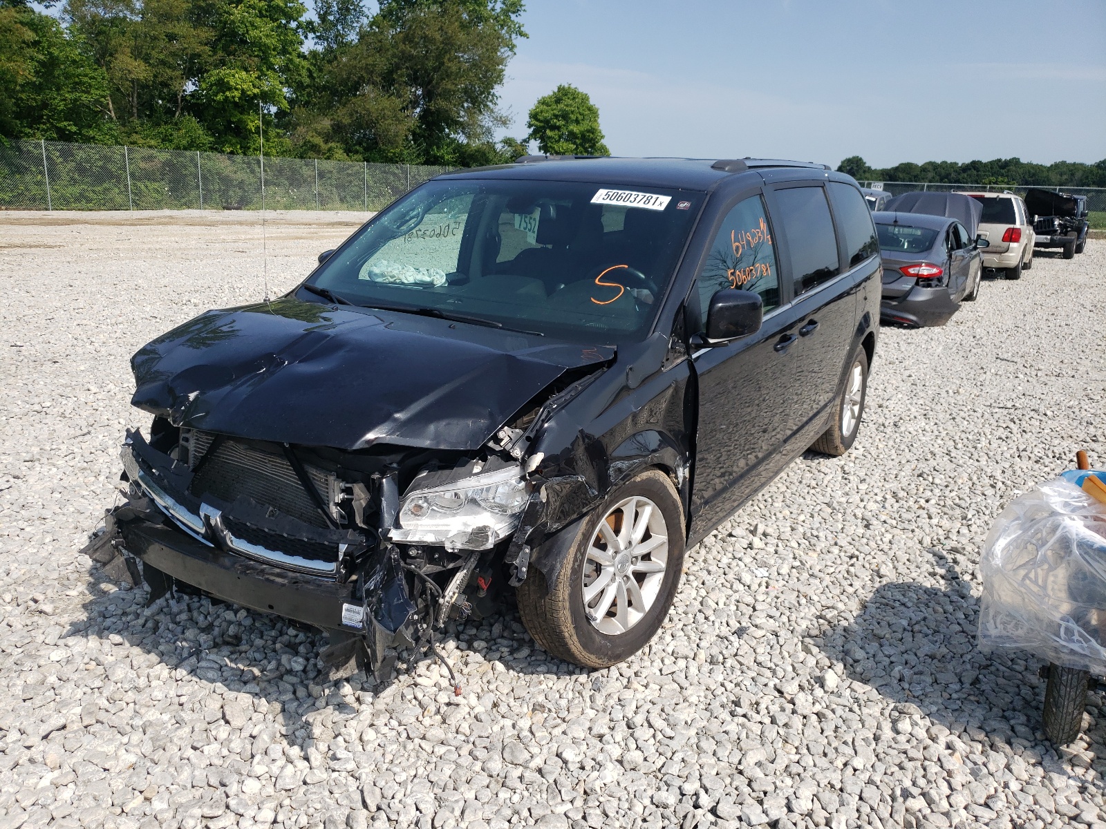 Photo 2 from auction – 2019 DODGE GRAND CARA with VIN 2C4RDGCG5KR543950