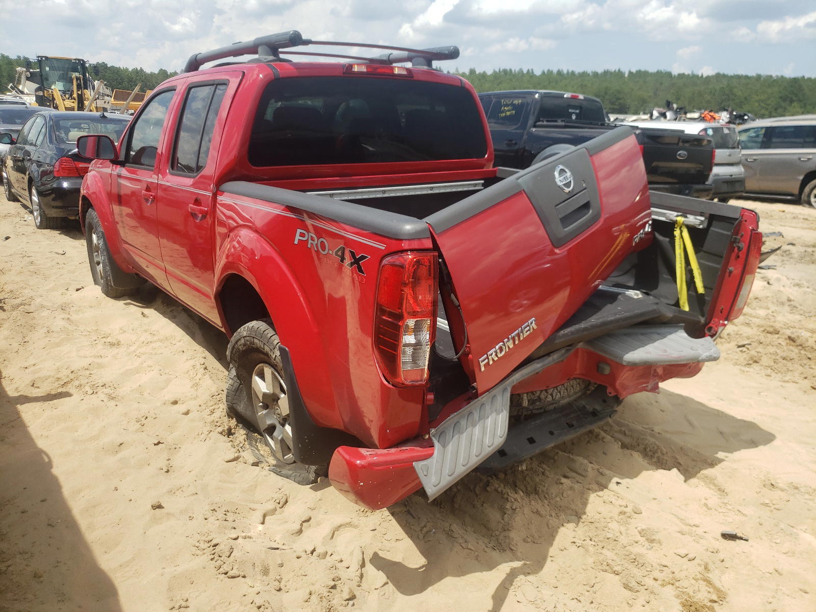 Photo 3 from auction – 2011 NISSAN FRONTIER S with VIN 1N6AD0EV0BC434592
