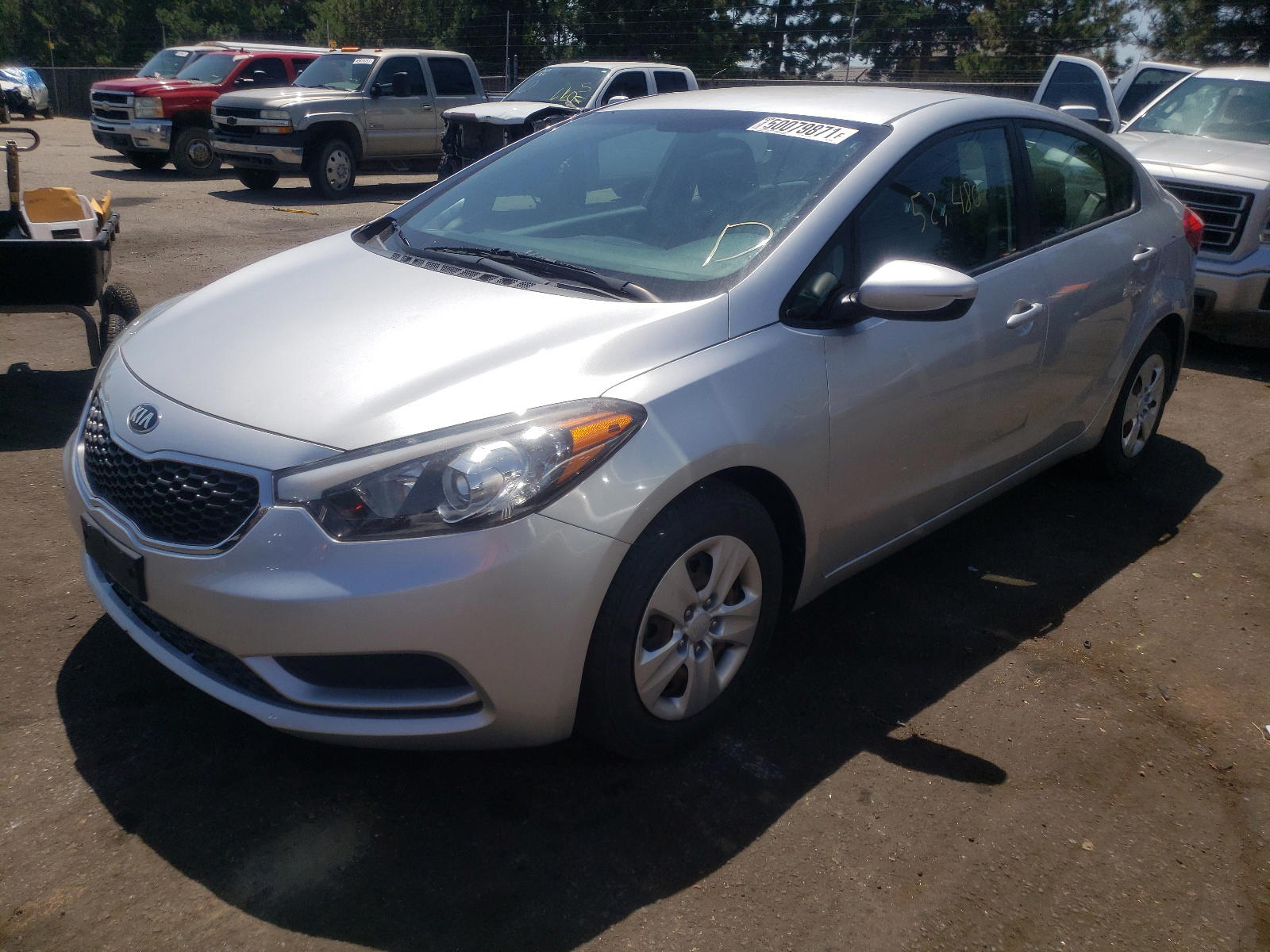 Photo 9 from auction – 2014 KIA FORTE LX with VIN KNAFK4A63E5148987