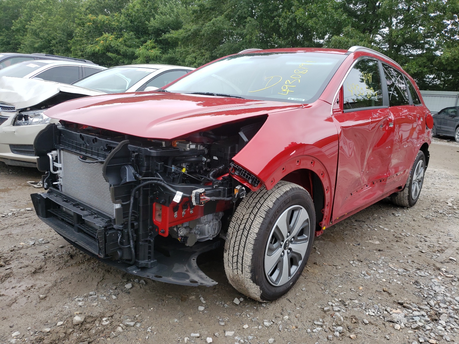 Photo 2 from auction – 2020 KIA NIRO LX with VIN KNDCB3LC7L5428735