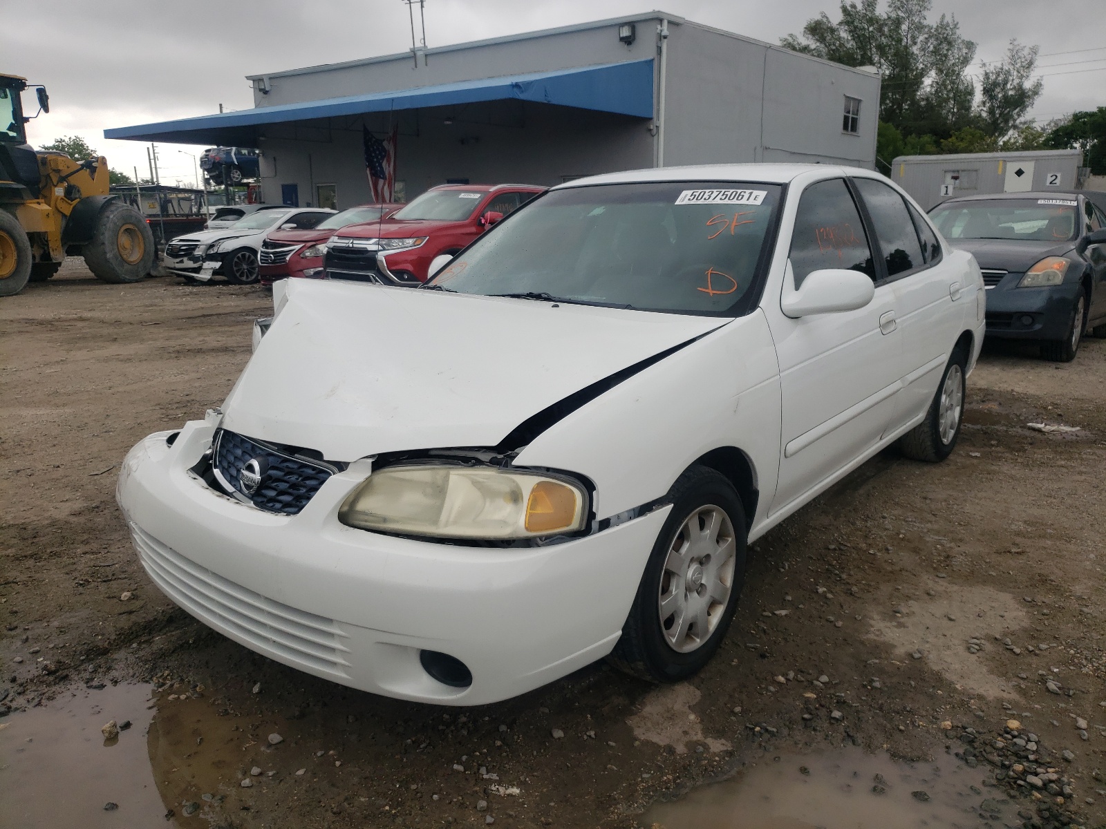 Photo 2 from auction – 2002 NISSAN SENTRA XE with VIN 3N1CB51DX2L682237