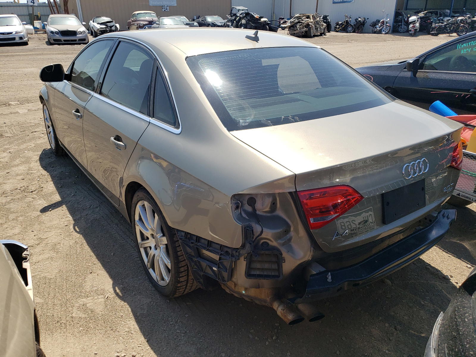Photo 3 from auction – 2009 AUDI A4 PREMIUM with VIN WAUSF78K19N027596